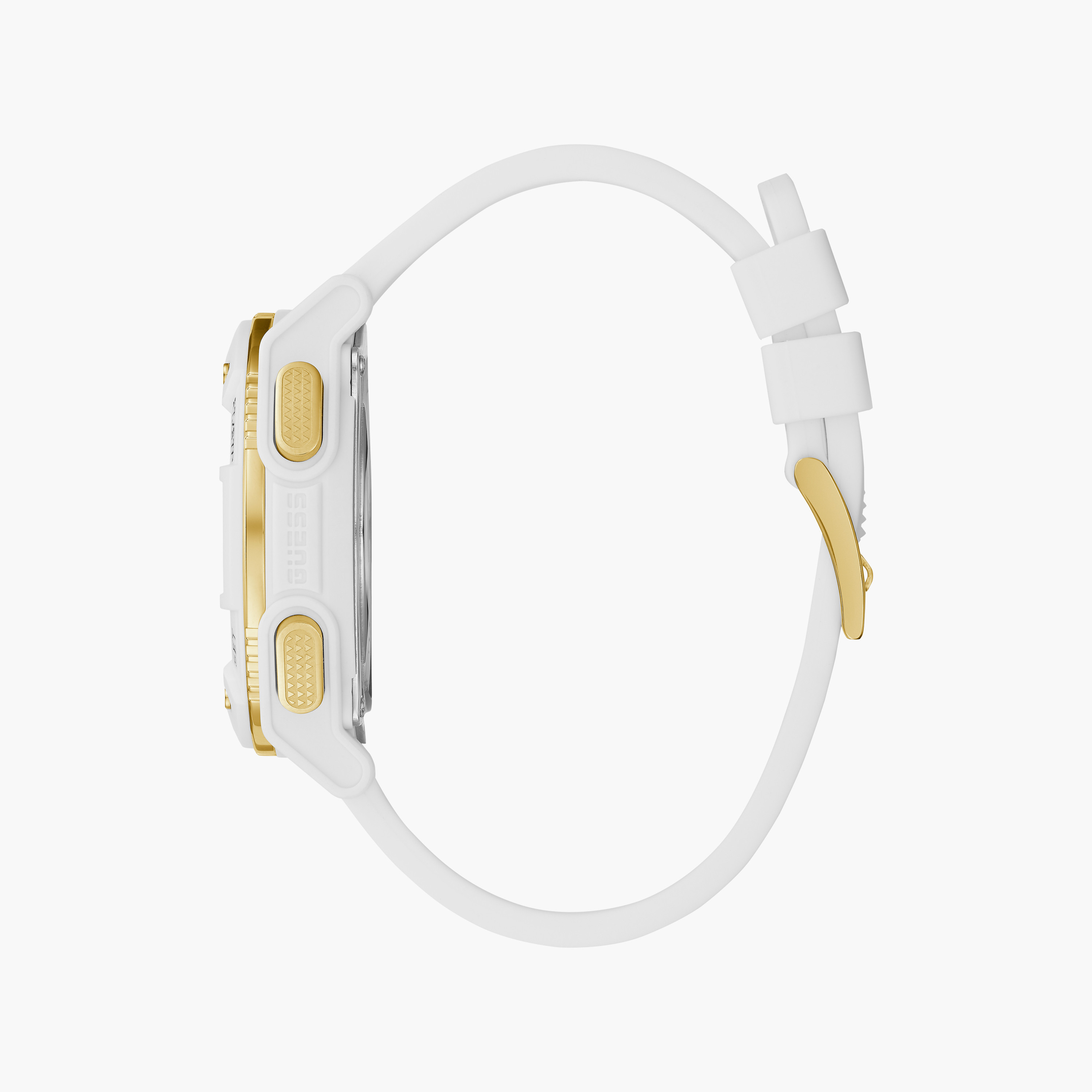 ساعة جيس الرقمية بسوار سيليكون ابيض للرجال | GW0225G1-men-watchesandjewellery-watches-image-2