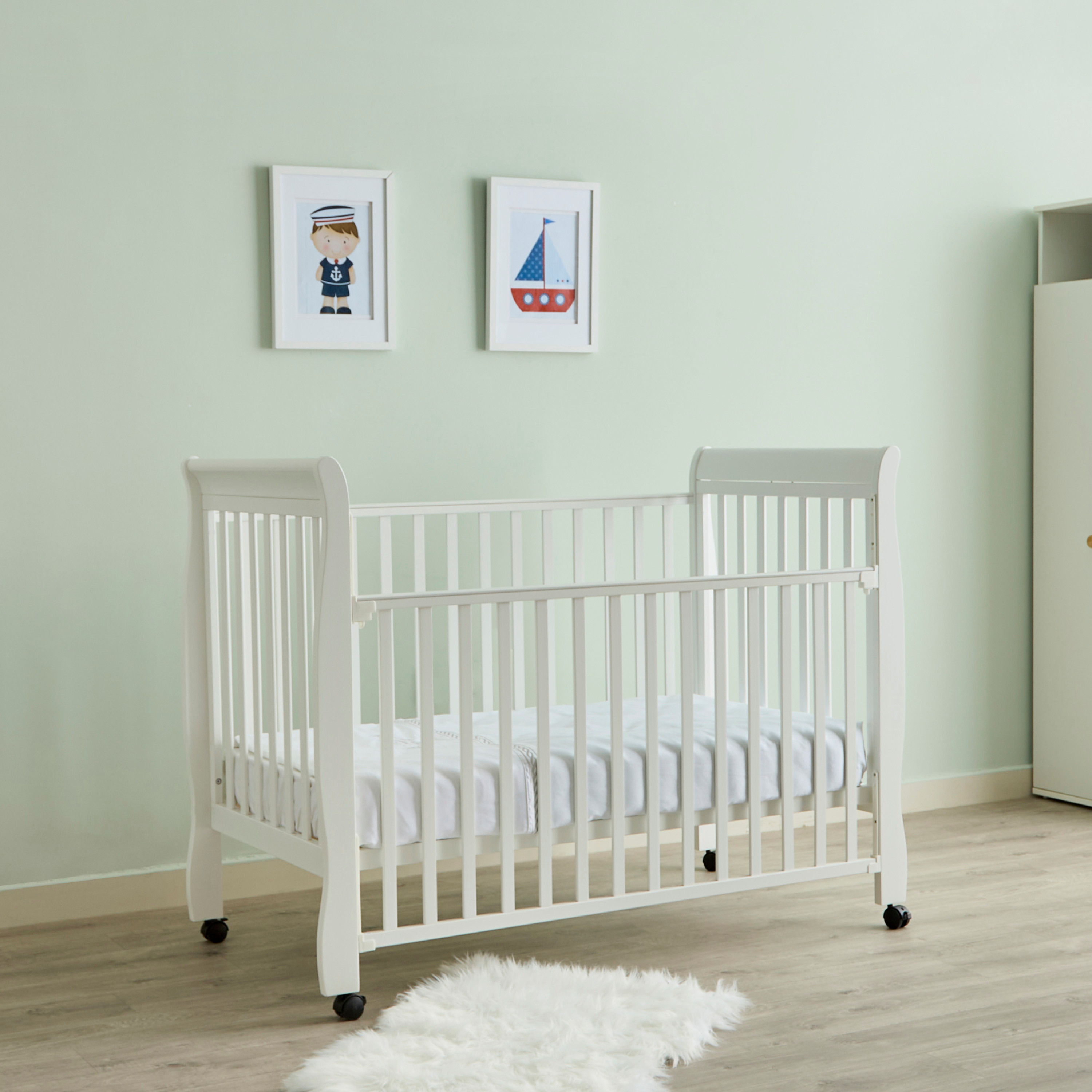 Juniors Blake Crib with Dropside-baby-nursery-furniture-cribsandbeds-babycribs-image-1