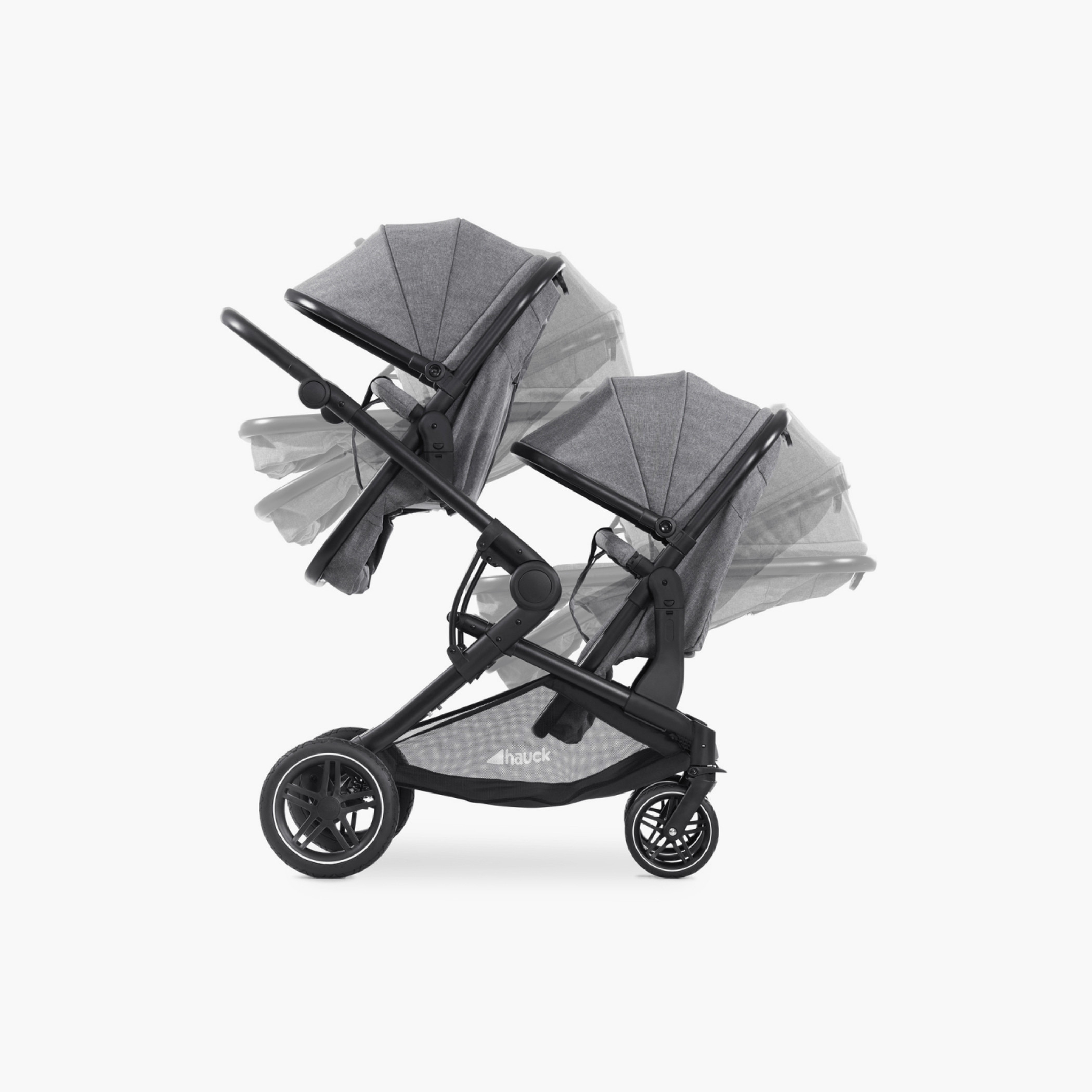 Hauck double stroller online