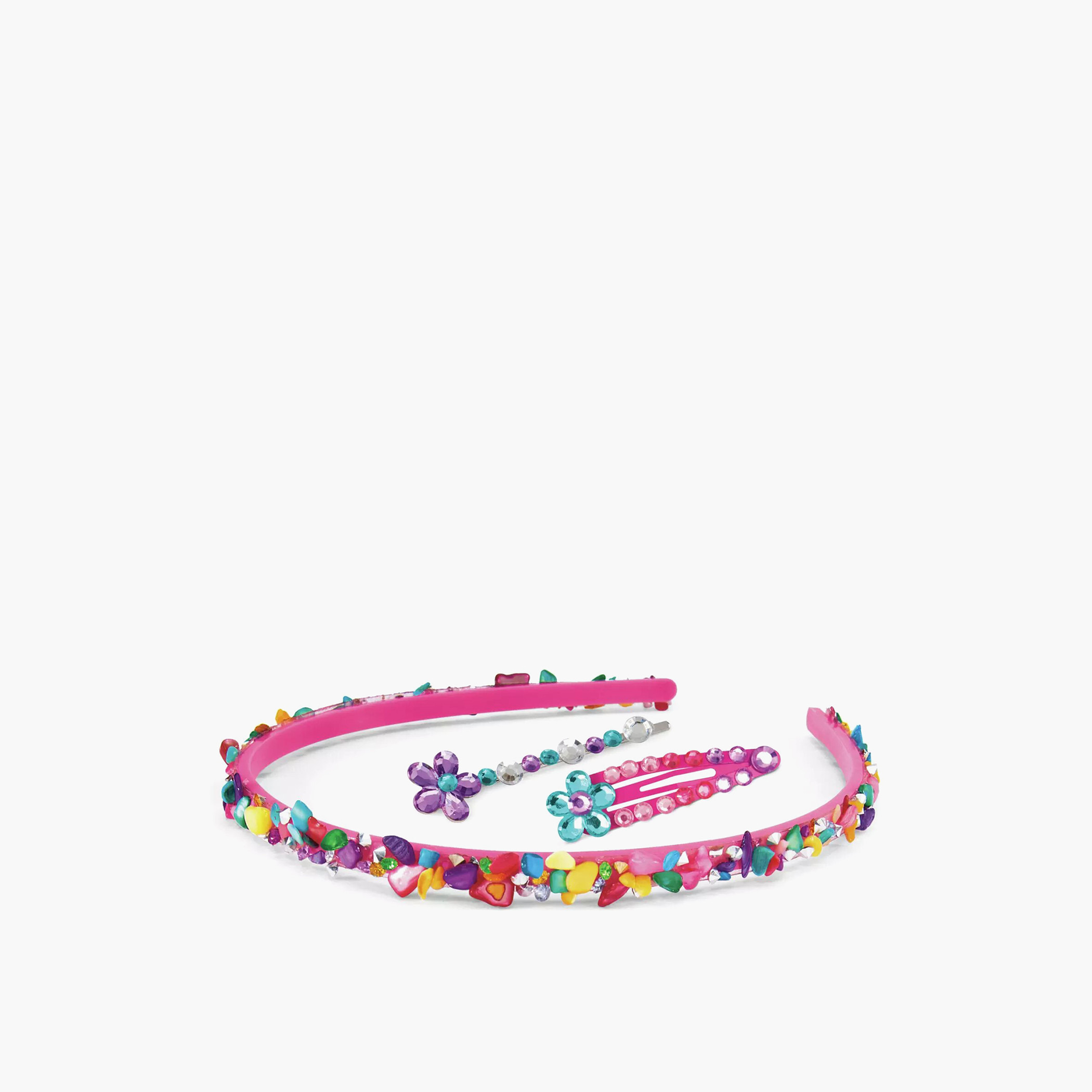 Shimmer N Sparkle Sparkling Headbands and Barrette DIY Kit-toys-educational-readingandwriting-image-3