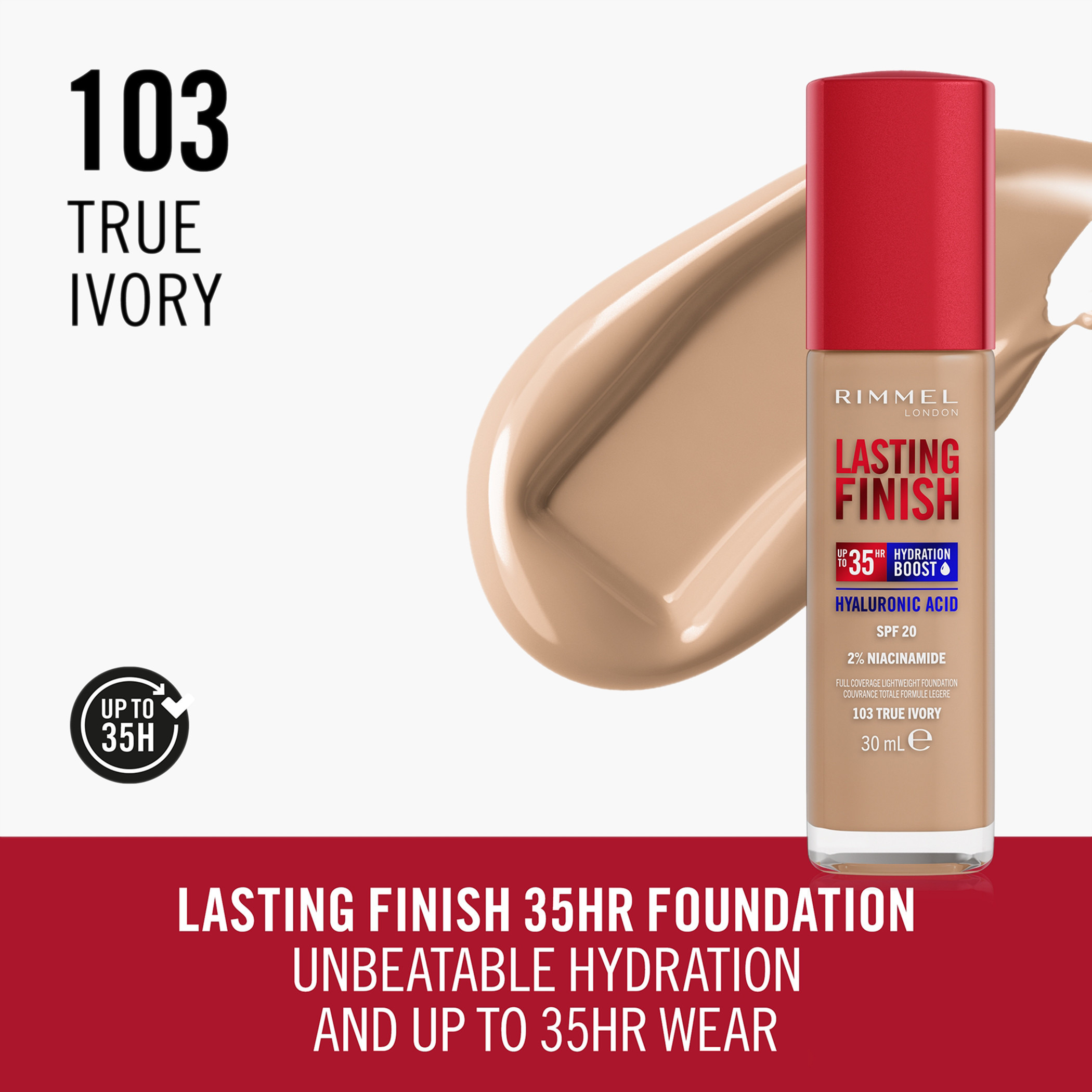 Rimmel London 403 Lasting Finish 35 Hour Foundation - 30 ml-beautyandpersonalcare-makeup-face-foundations-image-2