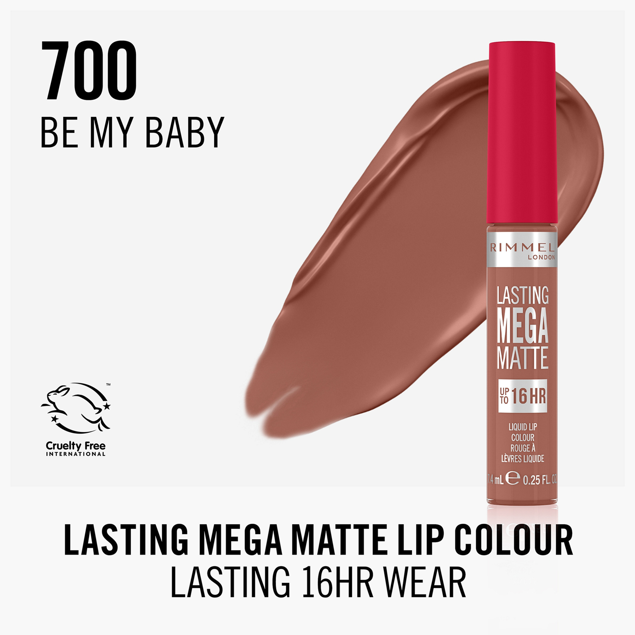 Rimmel London 810 Lasting Mega Matte Liquid Lipstick -  7.4 ml-beautyandpersonalcare-makeup-lips-liquidlipsticks-image-3