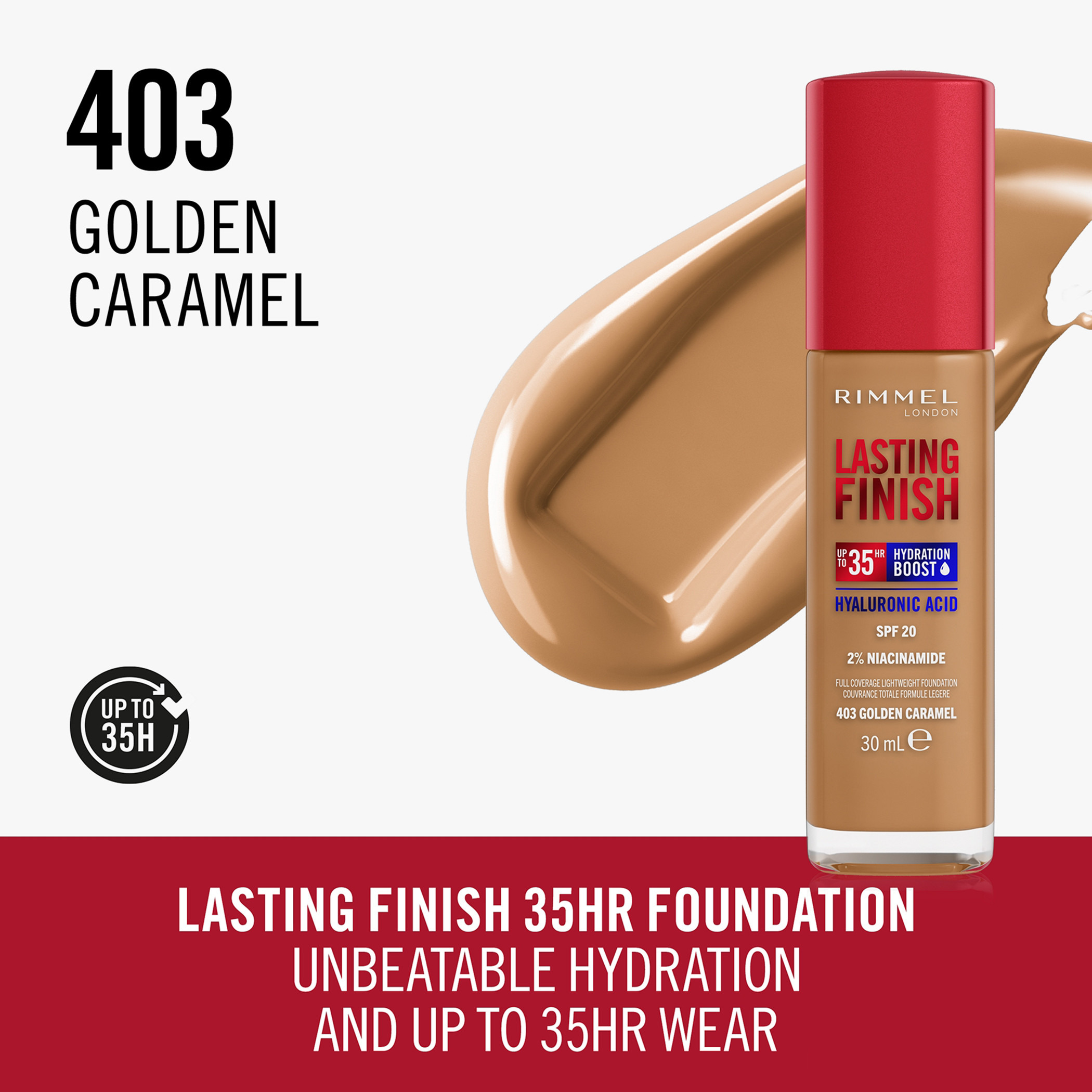 Rimmel London 403 Lasting Finish 35 Hour Foundation - 30 ml-beautyandpersonalcare-makeup-face-foundations-image-2
