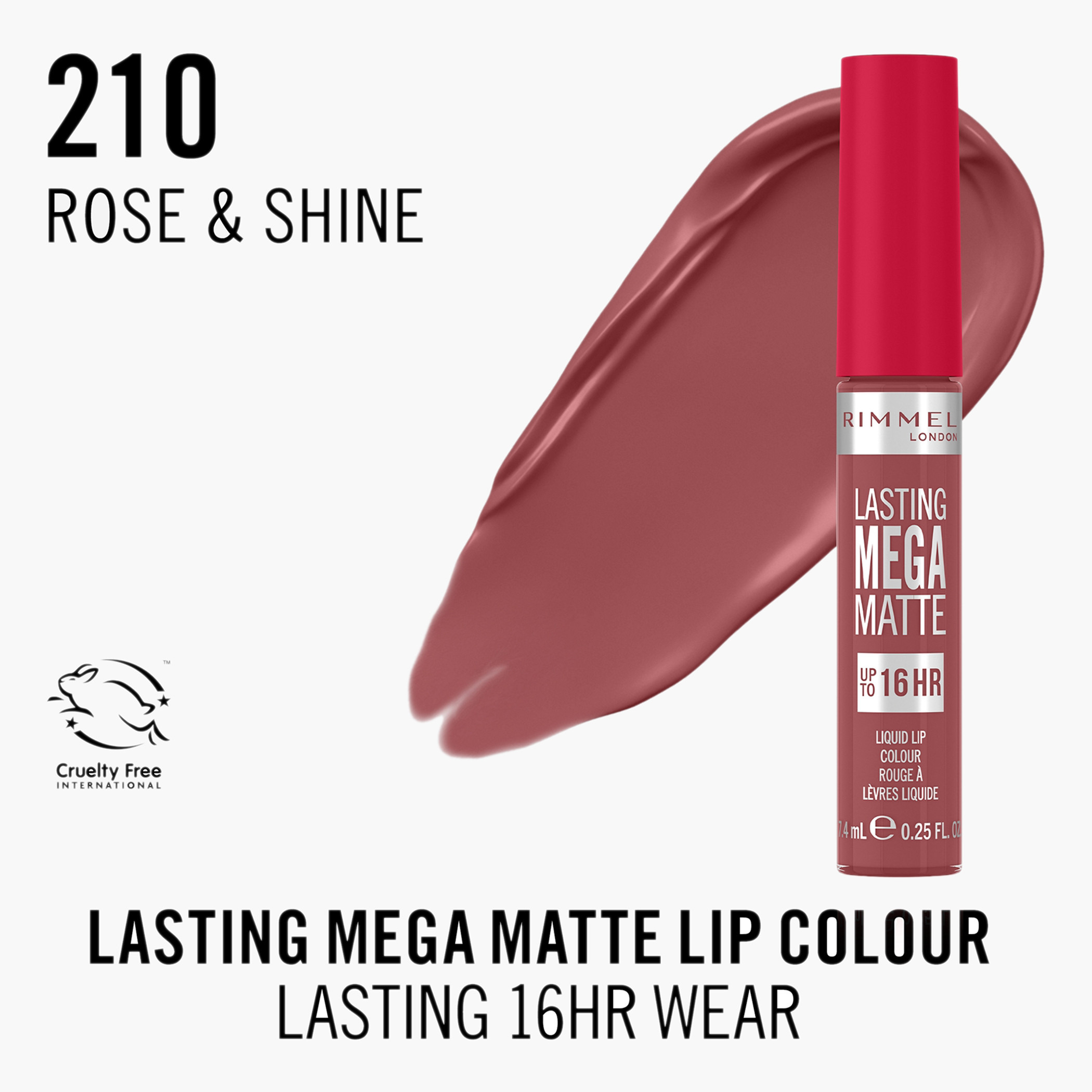 Rimmel London 810 Lasting Mega Matte Liquid Lipstick -  7.4 ml-beautyandpersonalcare-makeup-lips-liquidlipsticks-image-3