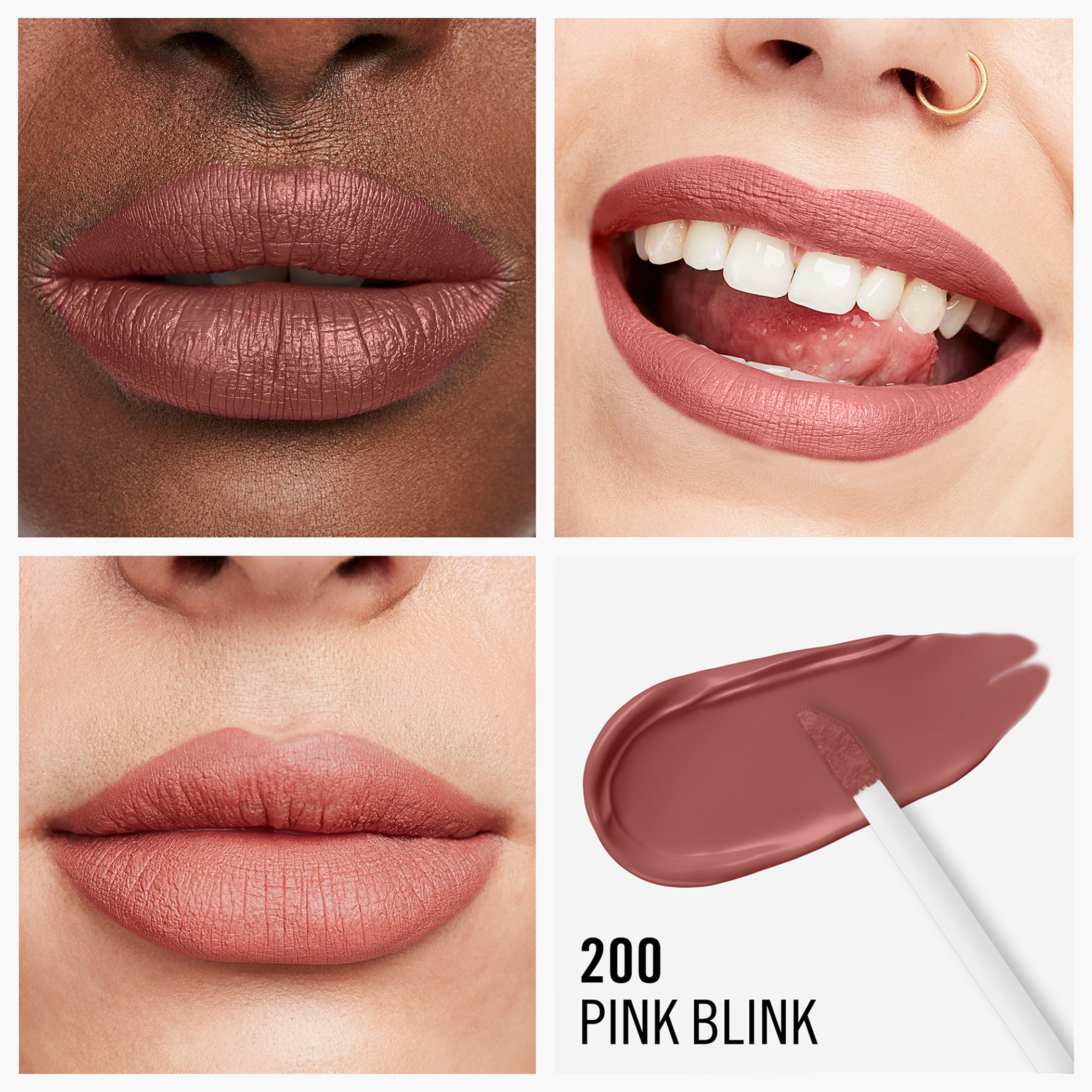 أحمر شفاه سائل لاستينج ميجا مات من ريميل لندن 810 - 7.4 مل-beautyandpersonalcare-makeup-lips-liquidlipsticks-image-44