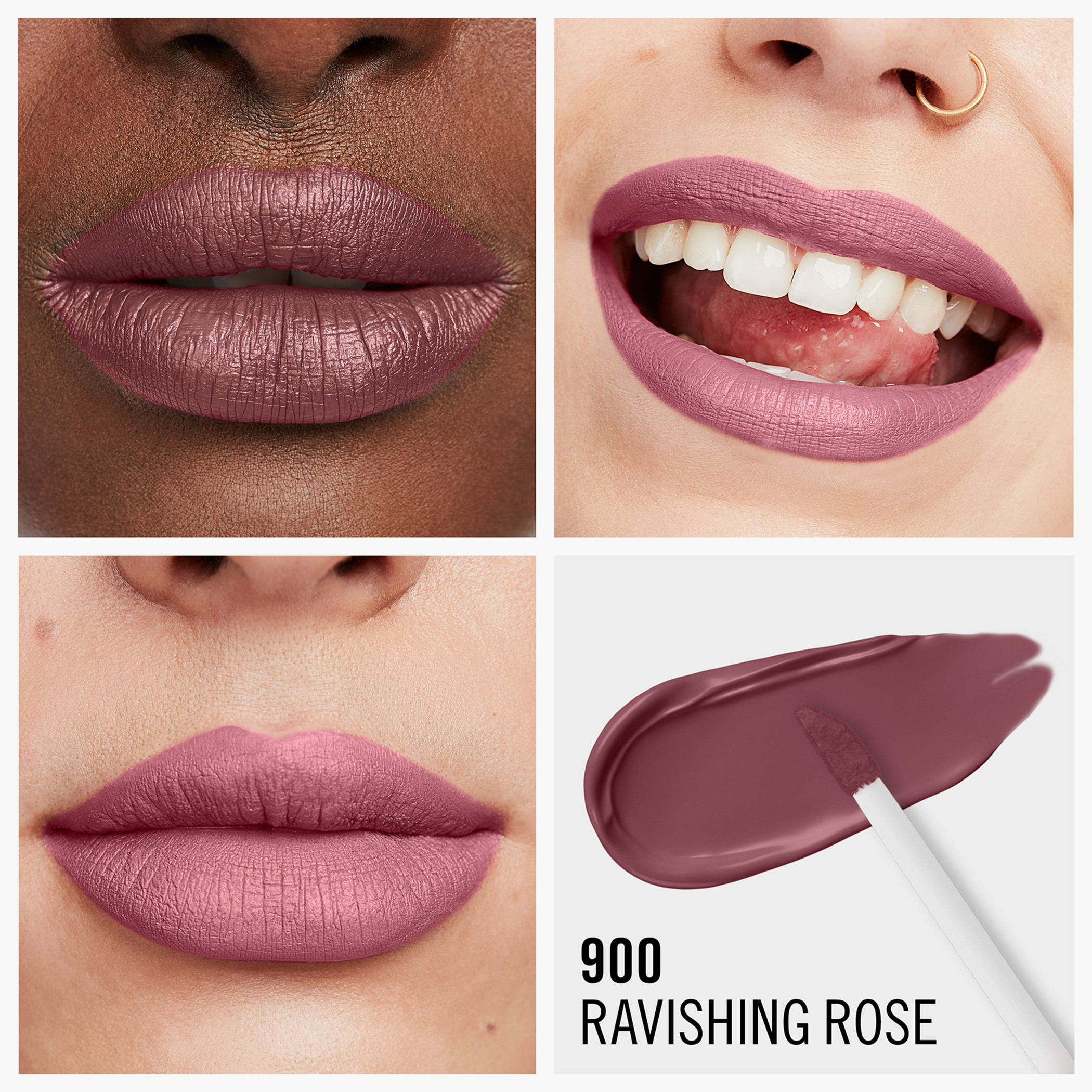 أحمر شفاه سائل لاستينج ميجا مات من ريميل لندن 810 - 7.4 مل-beautyandpersonalcare-makeup-lips-liquidlipsticks-image-36