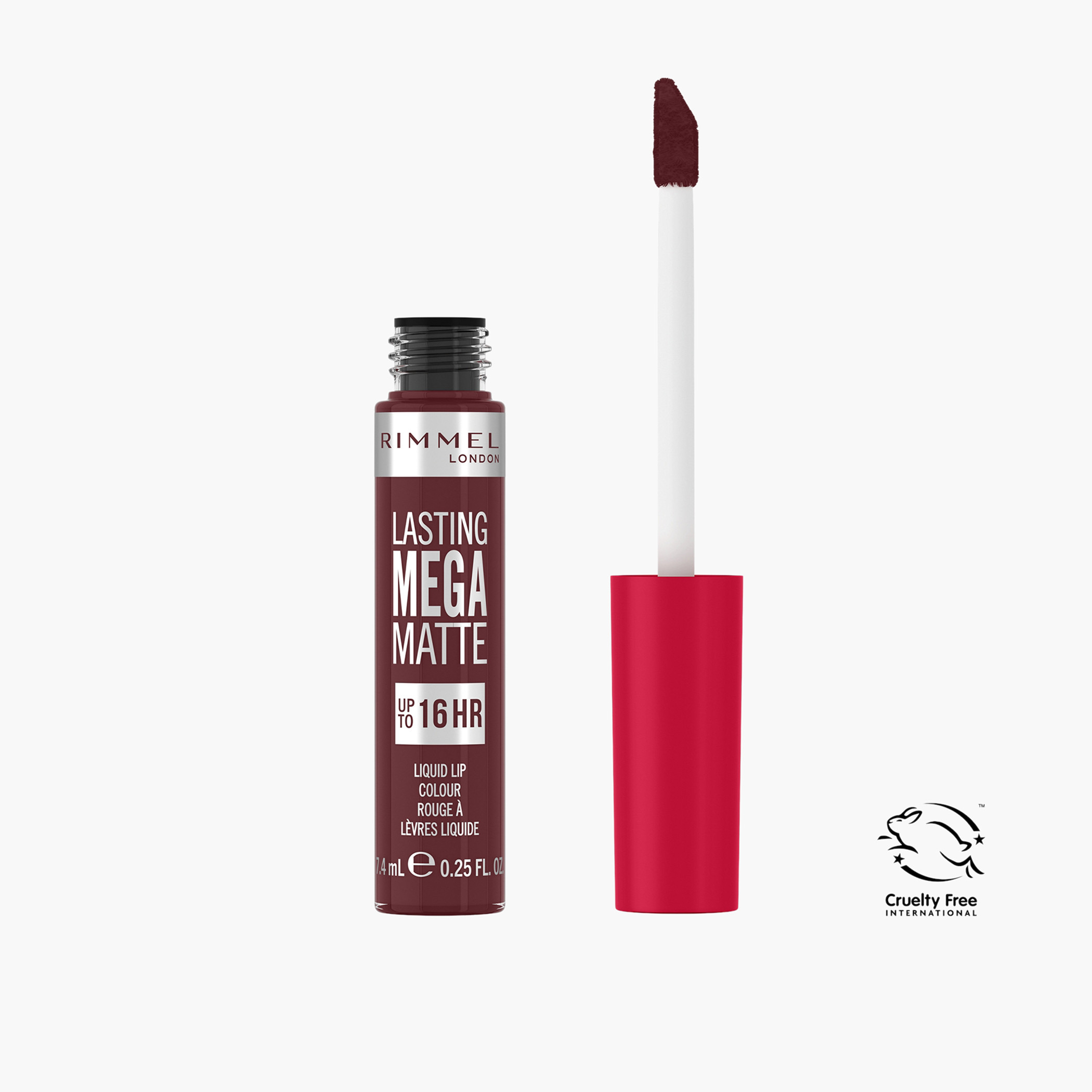 أحمر شفاه سائل لاستينج ميجا مات من ريميل لندن 810 - 7.4 مل-beautyandpersonalcare-makeup-lips-liquidlipsticks-image-1