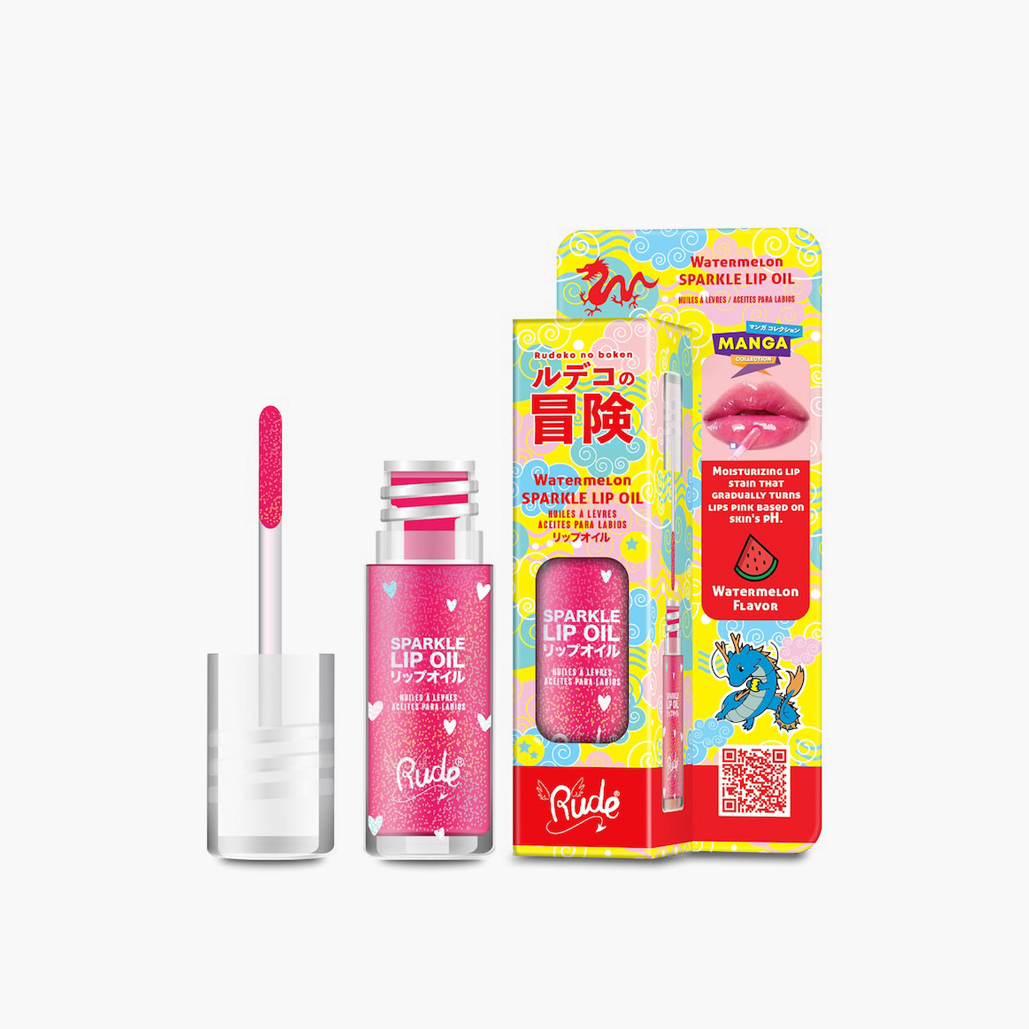 Rude Sparkle Lip Oil - 4 gms-beautyandpersonalcare-makeup-lips-lipglossesandbalms-image-1