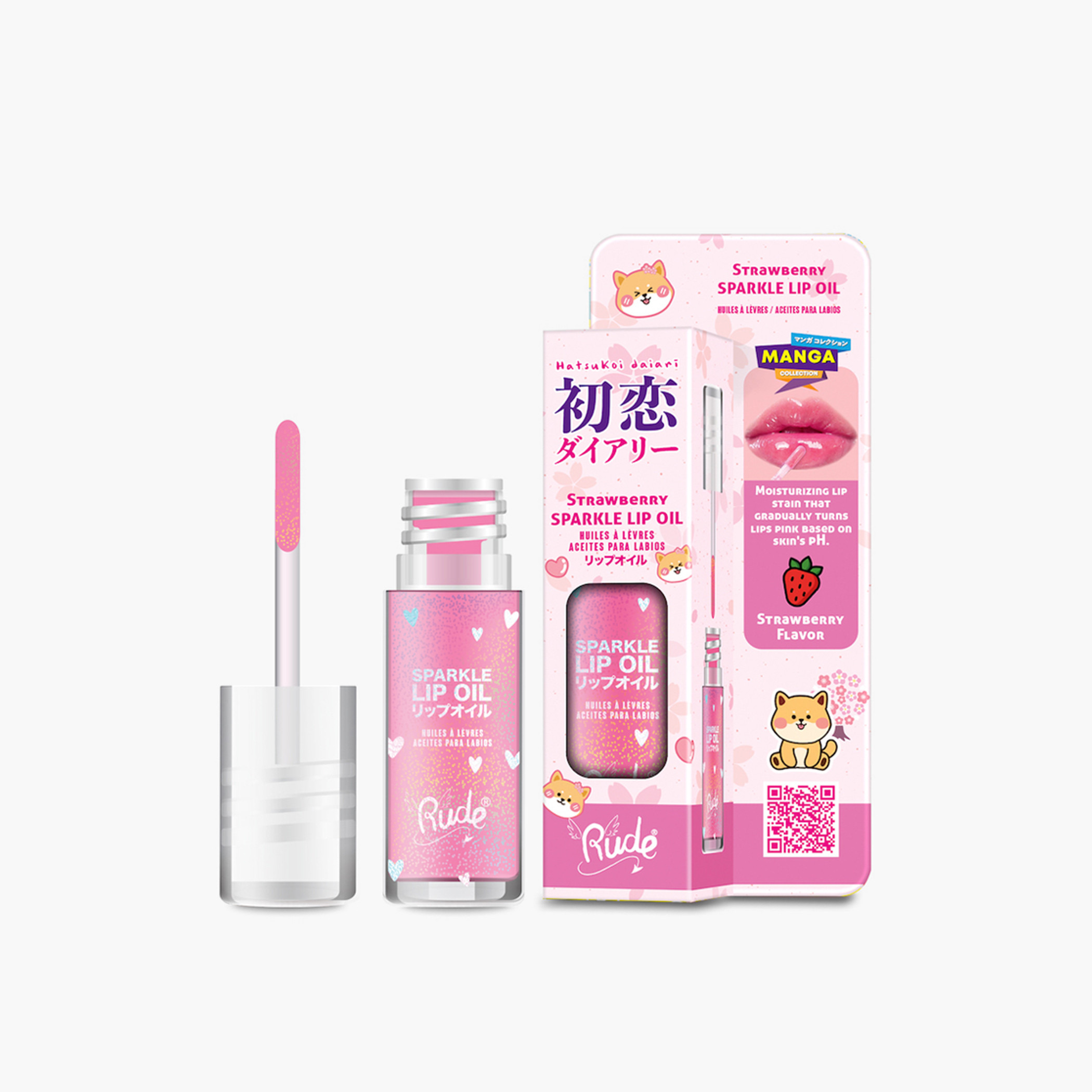 Rude Sparkle Lip Oil - 4 gms-beautyandpersonalcare-makeup-lips-lipglossesandbalms-image-5