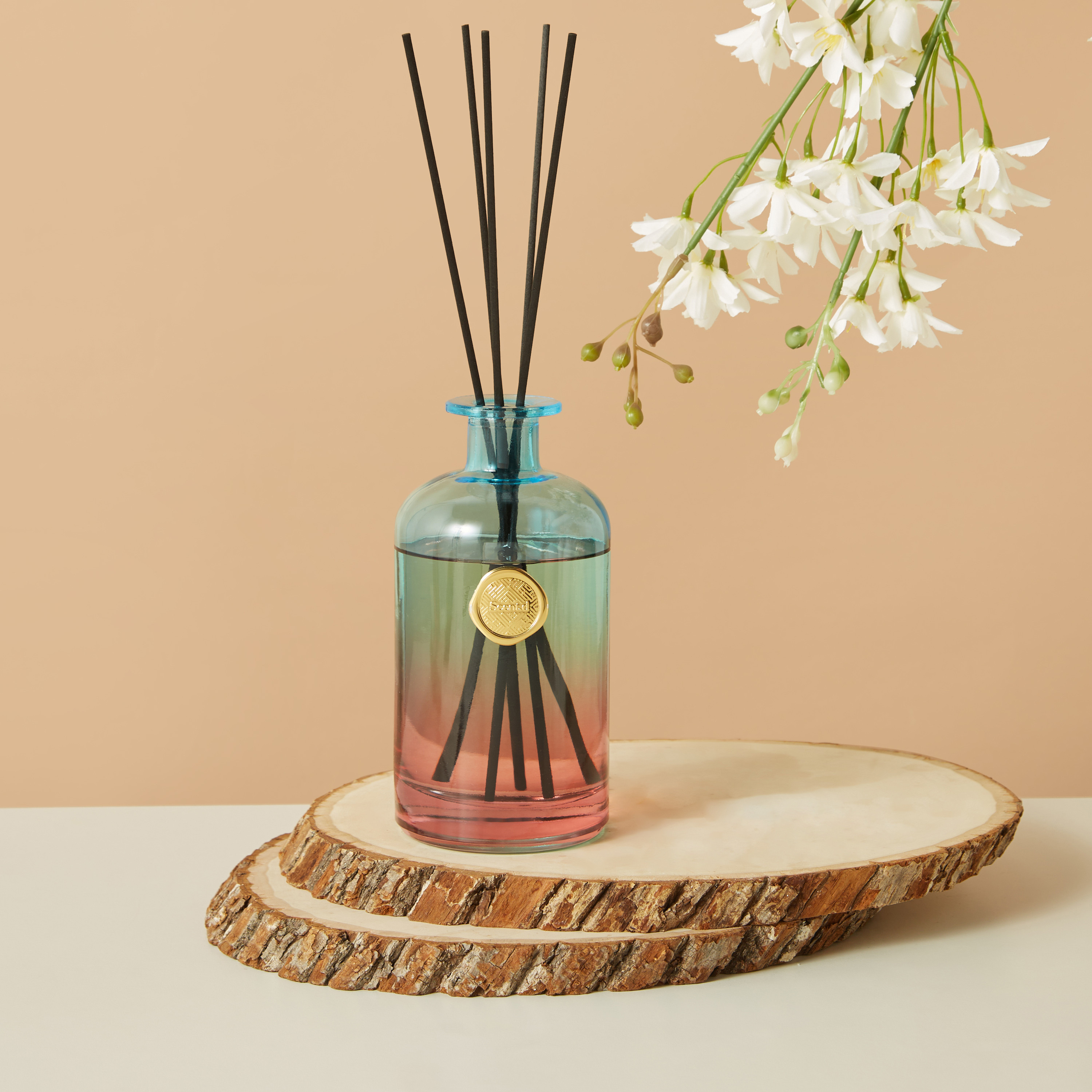 موّزع عطور بالأعواد كاليفورنيا صن سيت من سينت.دي - 250 مل-household-homefragrance-reeddiffusers-image-1