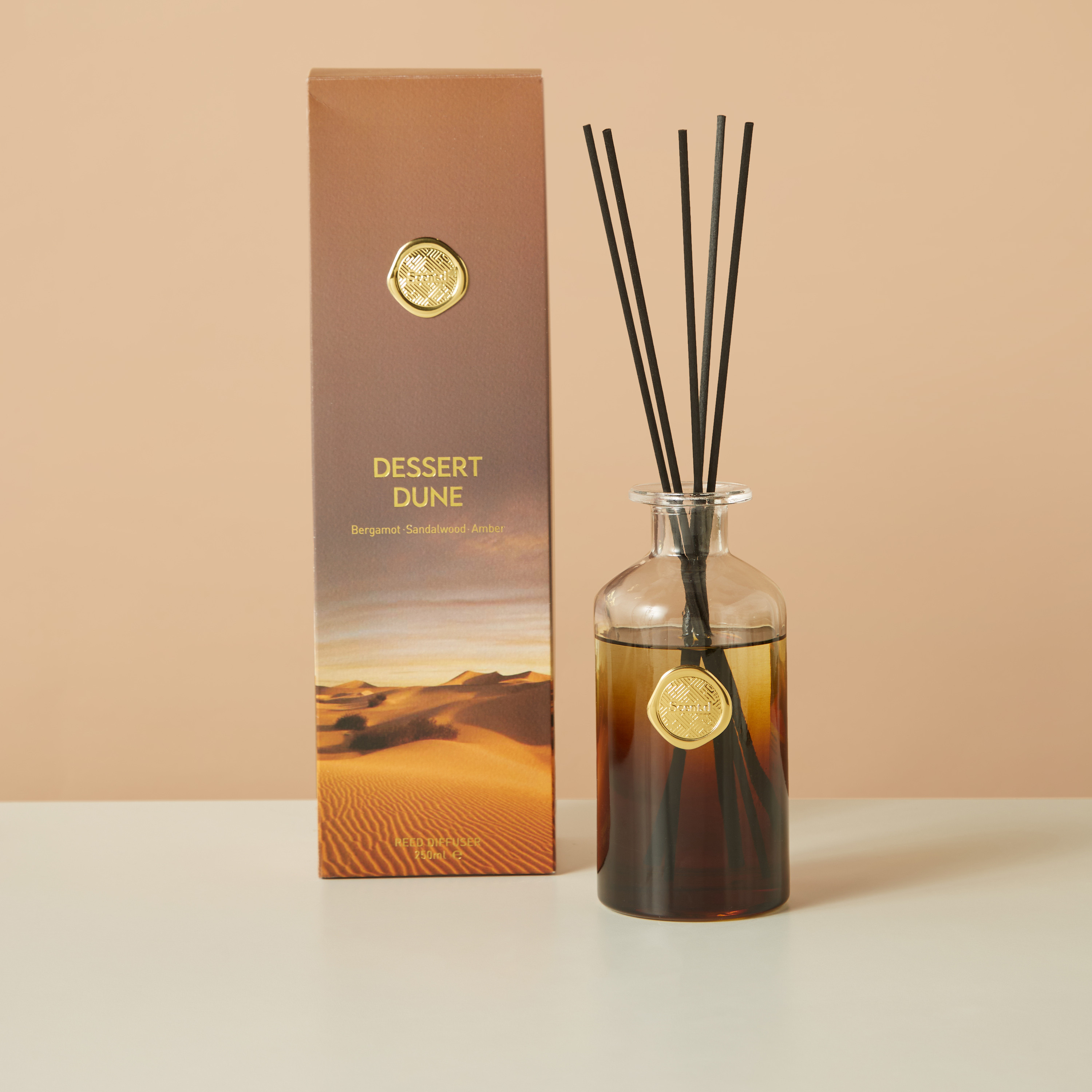 Scent.d Desert Dune Reed Diffuser - 250 ml-household-homefragrance-reeddiffusers-image-2