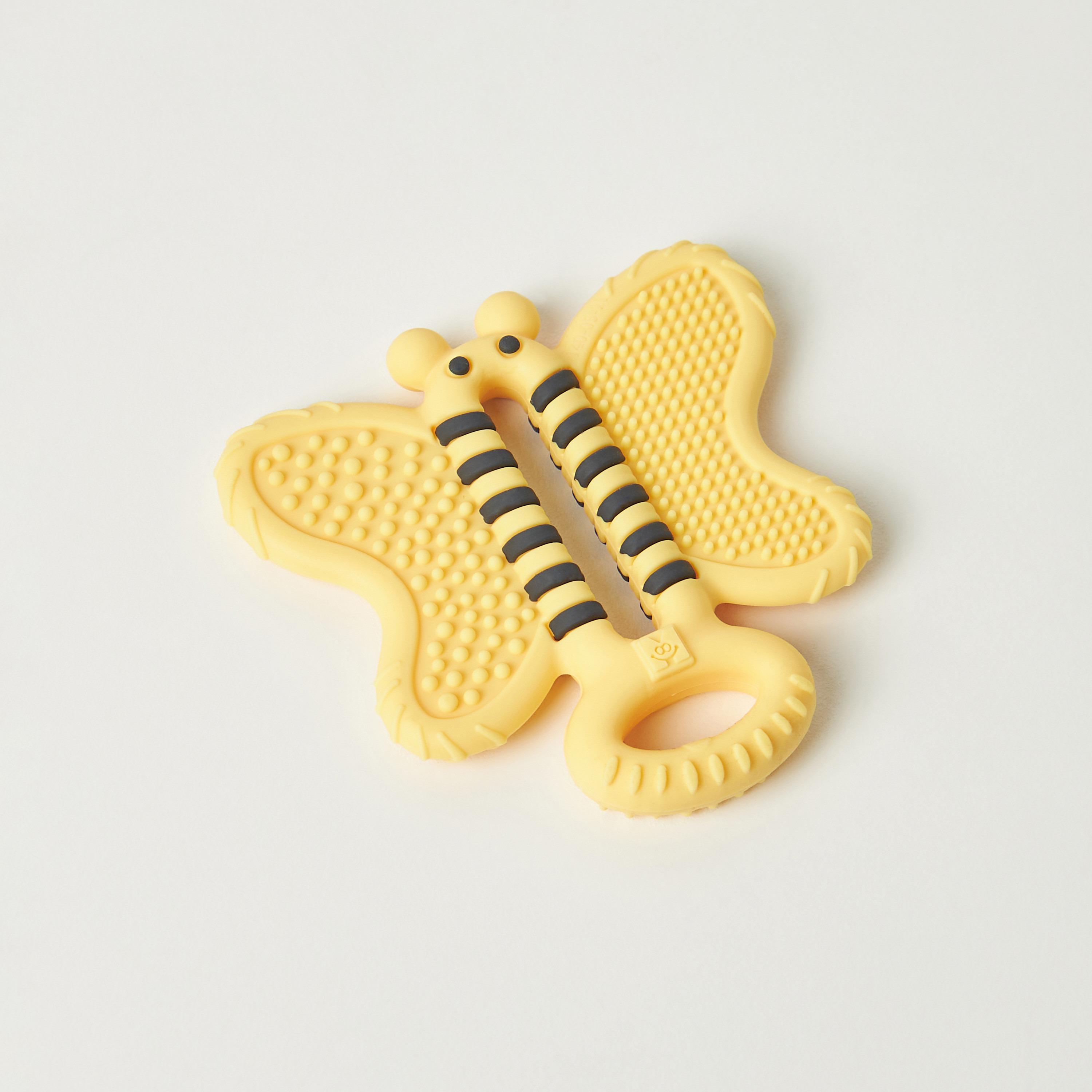 Malarkey Kids Bee Shaped Teether Brush-baby-feeding-teethers-image-2