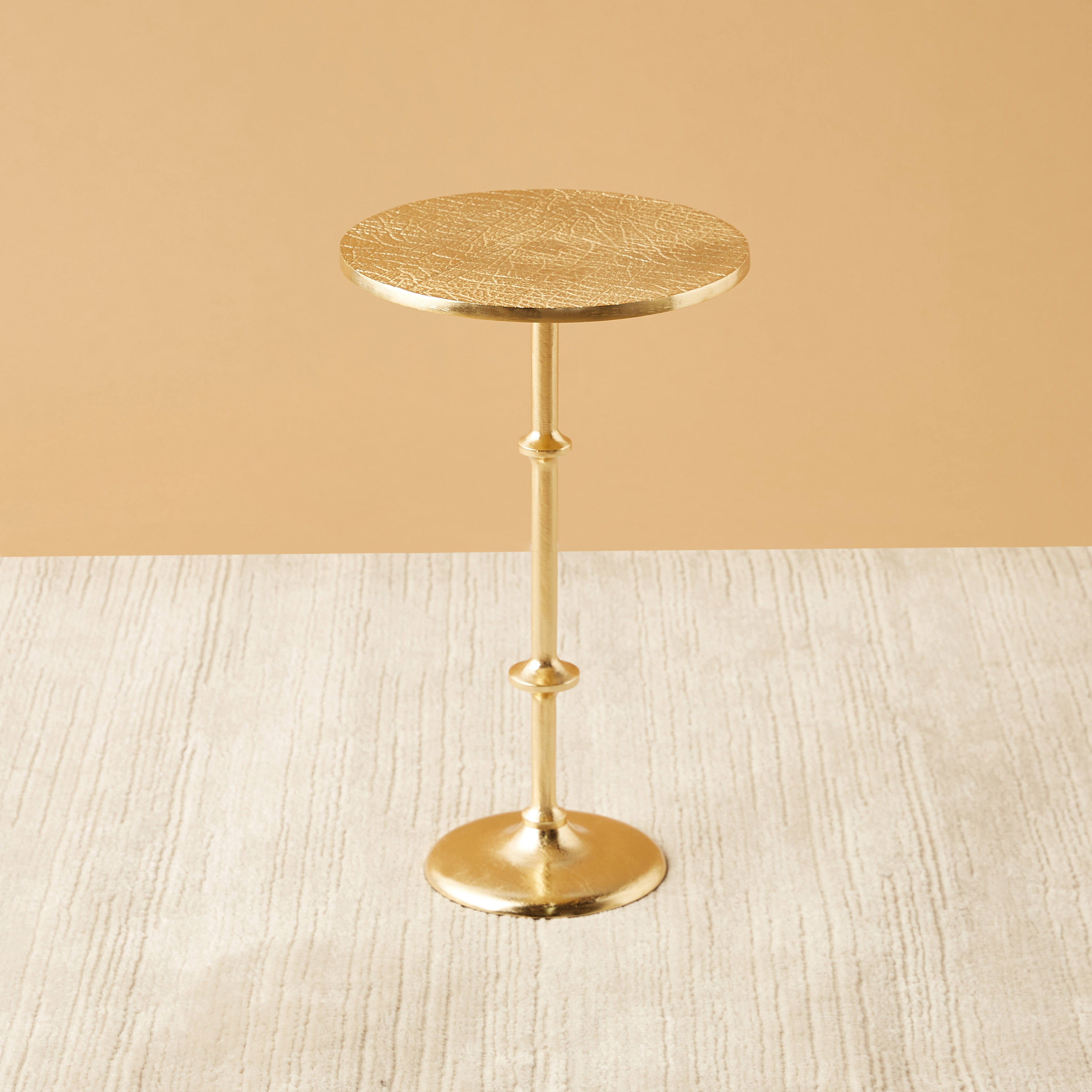 Textured Accent Table - 30x55 cms-furniture-livingroom-sideandendtables-image-1
