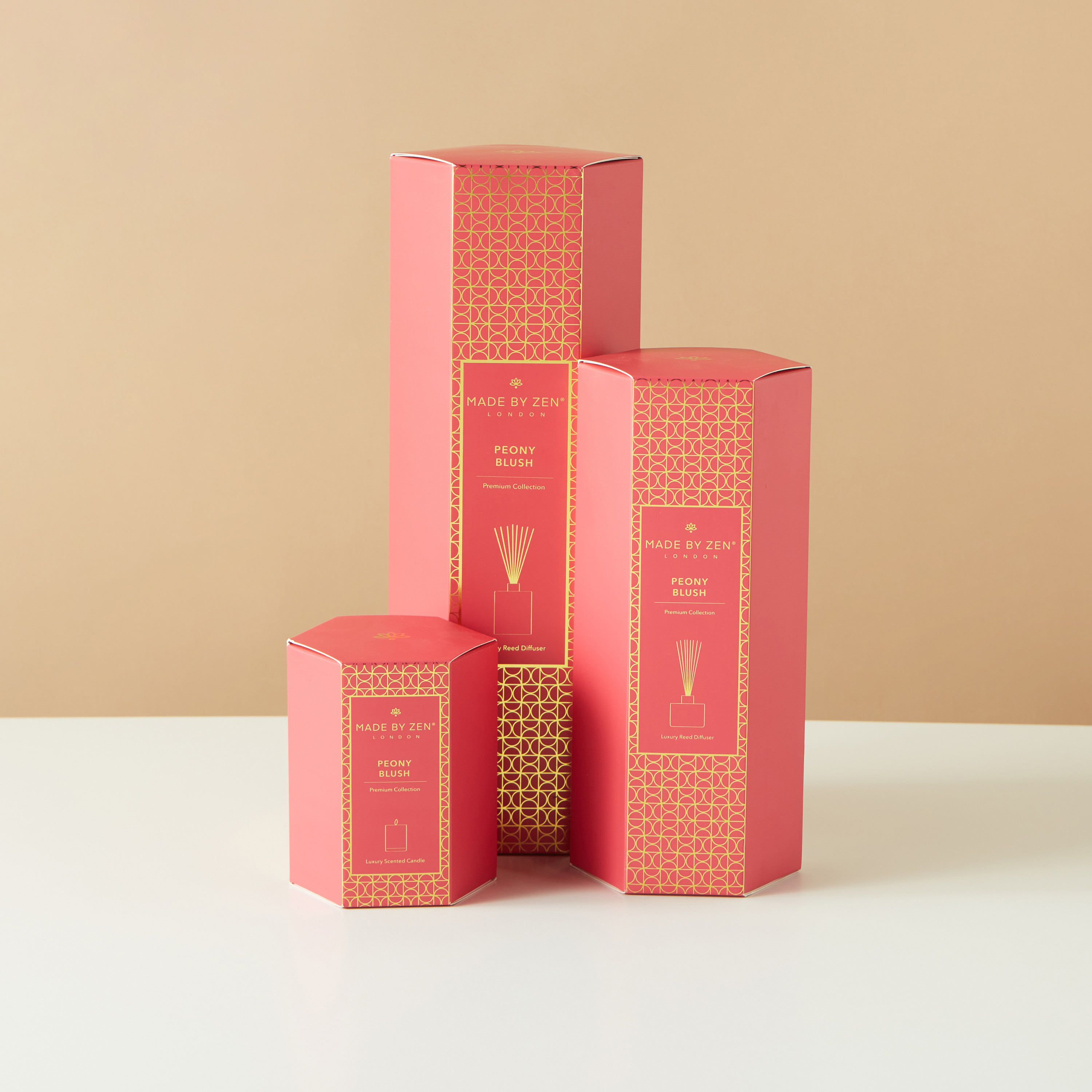 Made By Zen Peony Blush Reed Diffuser - 200 ml-household-homefragrance-reeddiffusers-image-5