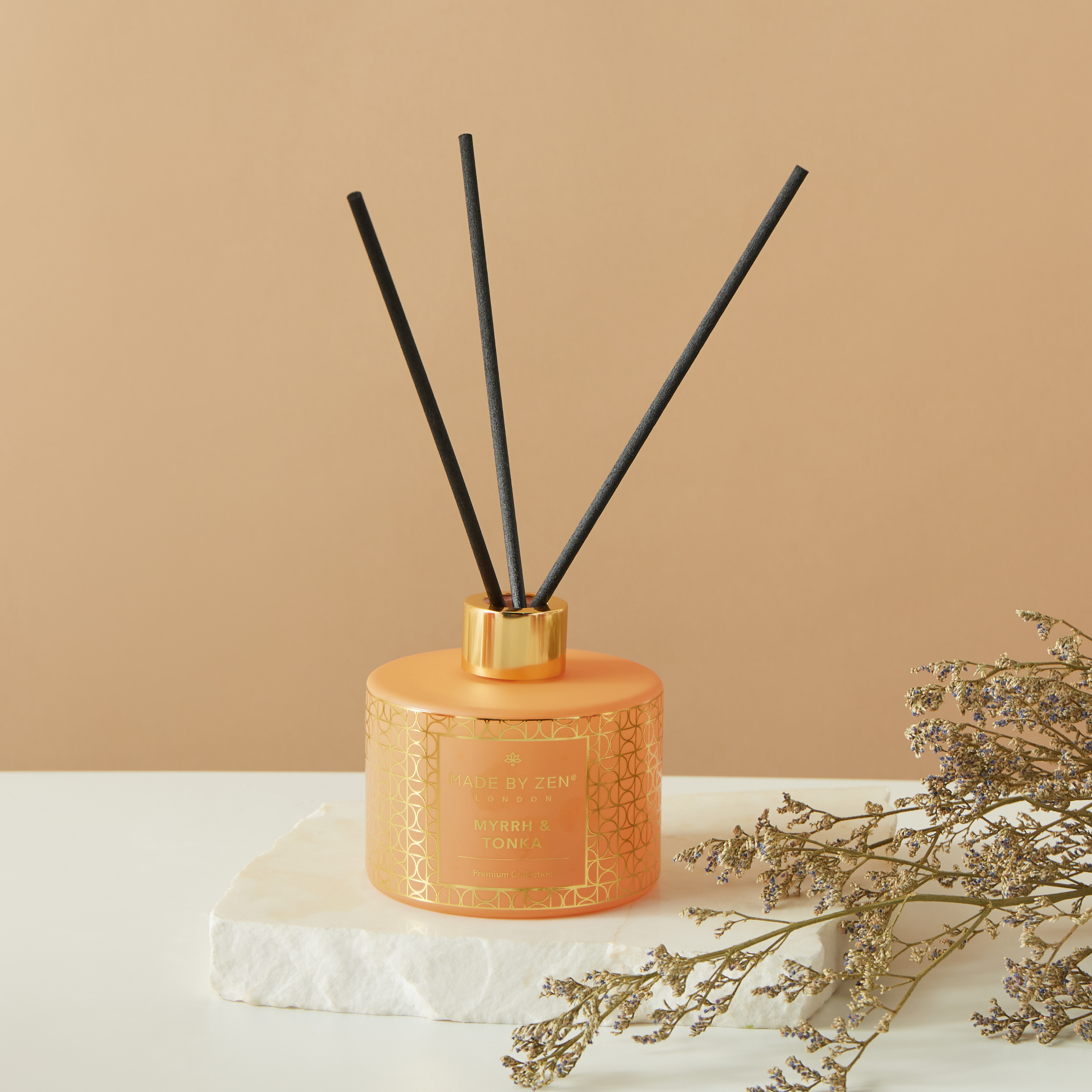 Made By Zen Myrrh and Tonka Reed Diffuser - 200 ml-household-homefragrance-reeddiffusers-image-1