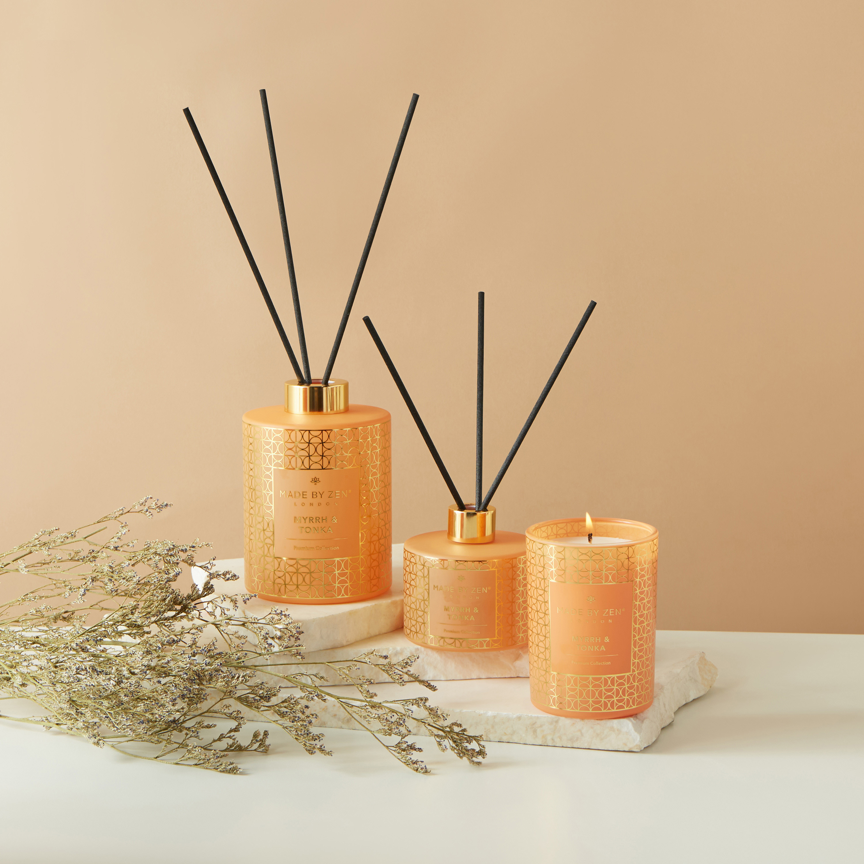 Made By Zen Myrrh and Tonka Reed Diffuser - 200 ml-household-homefragrance-reeddiffusers-image-4