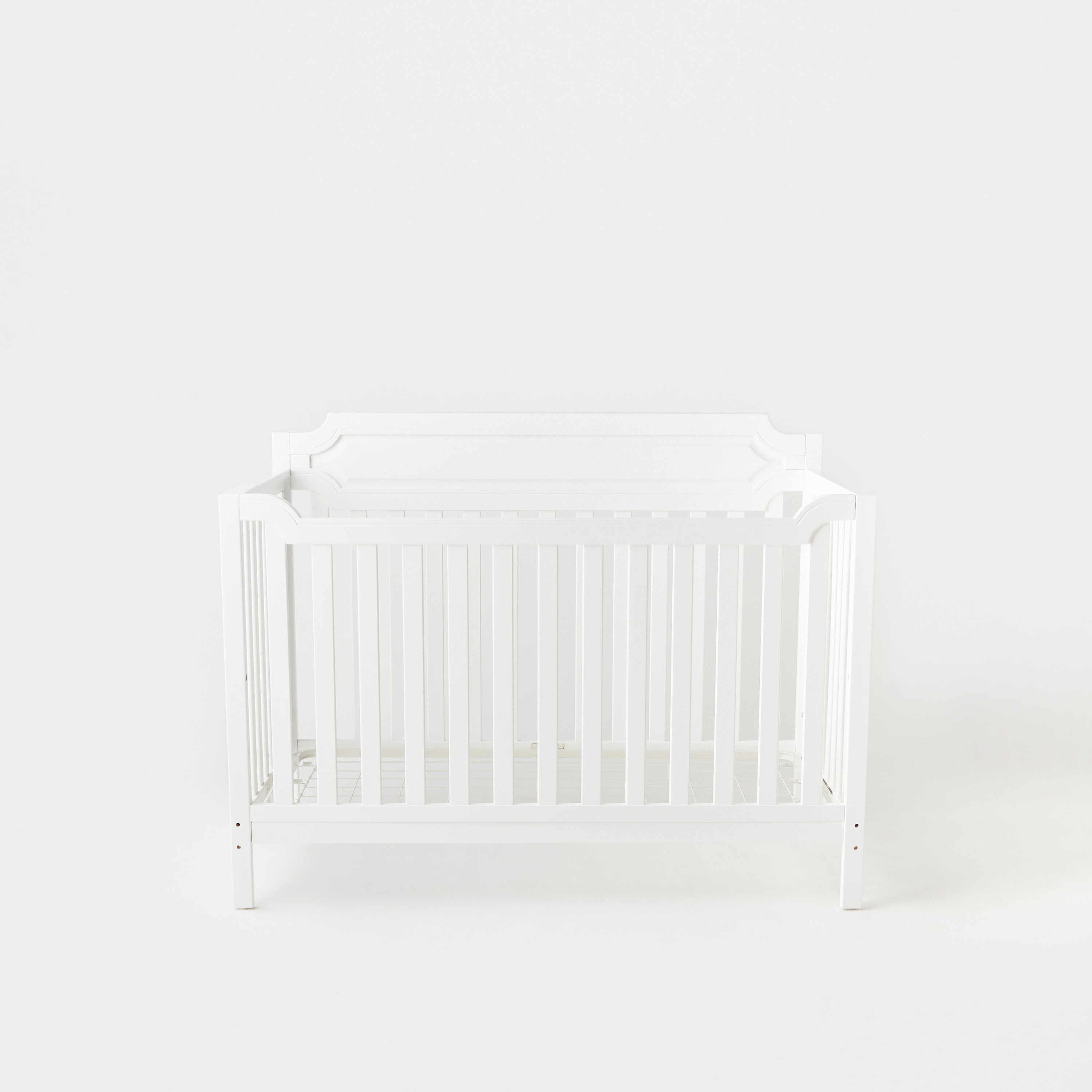 Giggles Bradley Crib with 3-in-1 Convertible Design and Guard Rails (Up to 6 years)-baby-nursery-furniture-cribsandbeds-babycribs-image-3