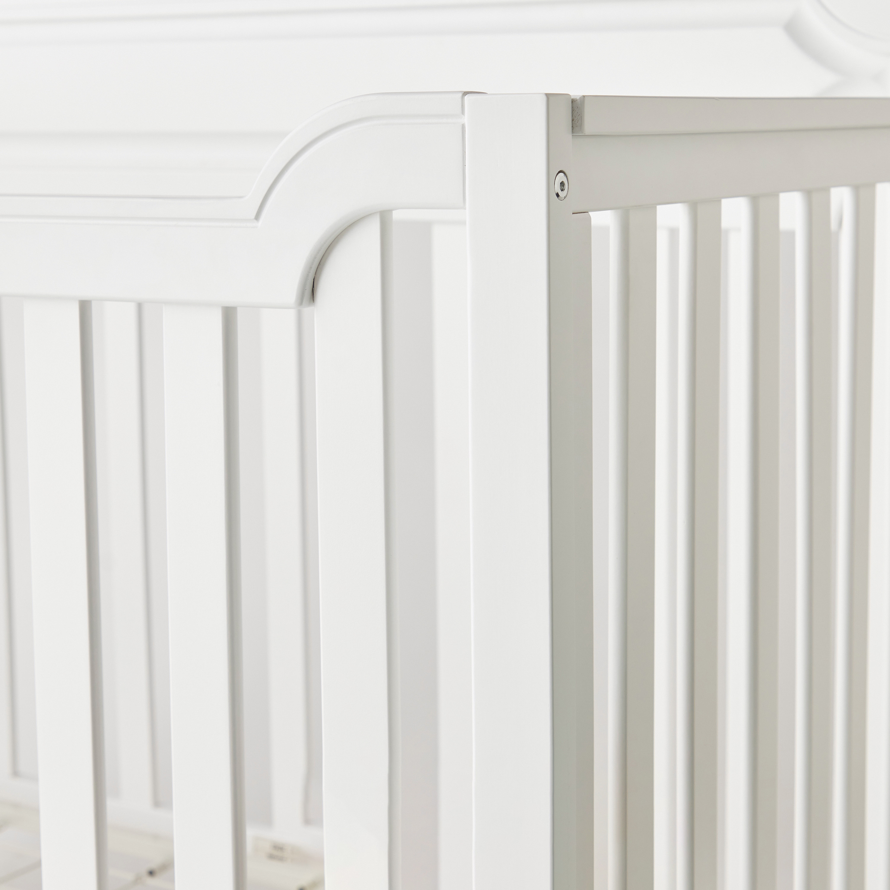 Giggles Bradley Crib with 3-in-1 Convertible Design and Guard Rails (Up to 6 years)-baby-nursery-furniture-cribsandbeds-babycribs-image-6