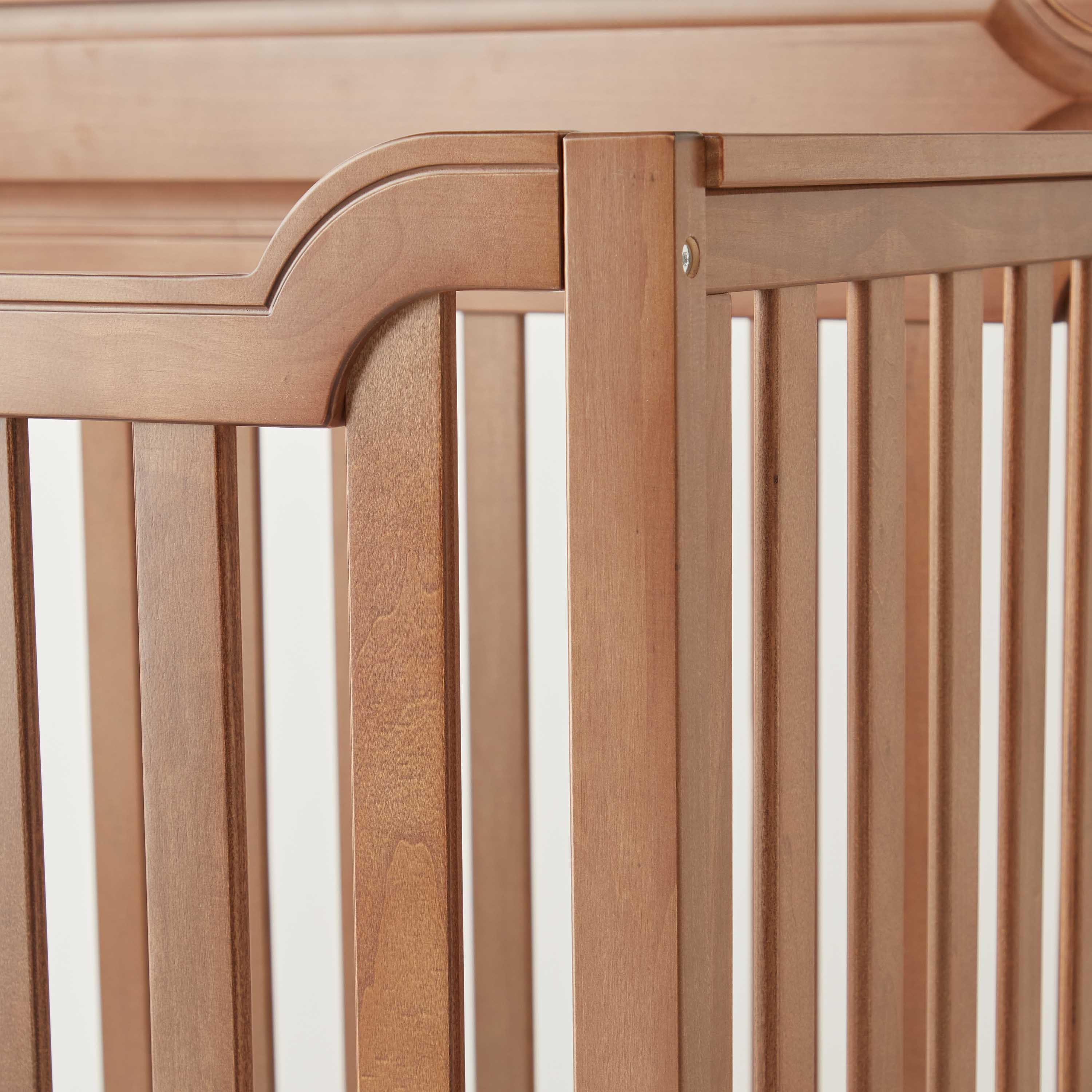 Giggles Bradley Convertible Crib with Toddler Rail-baby-nursery-furniture-cribsandbeds-babycribs-image-6