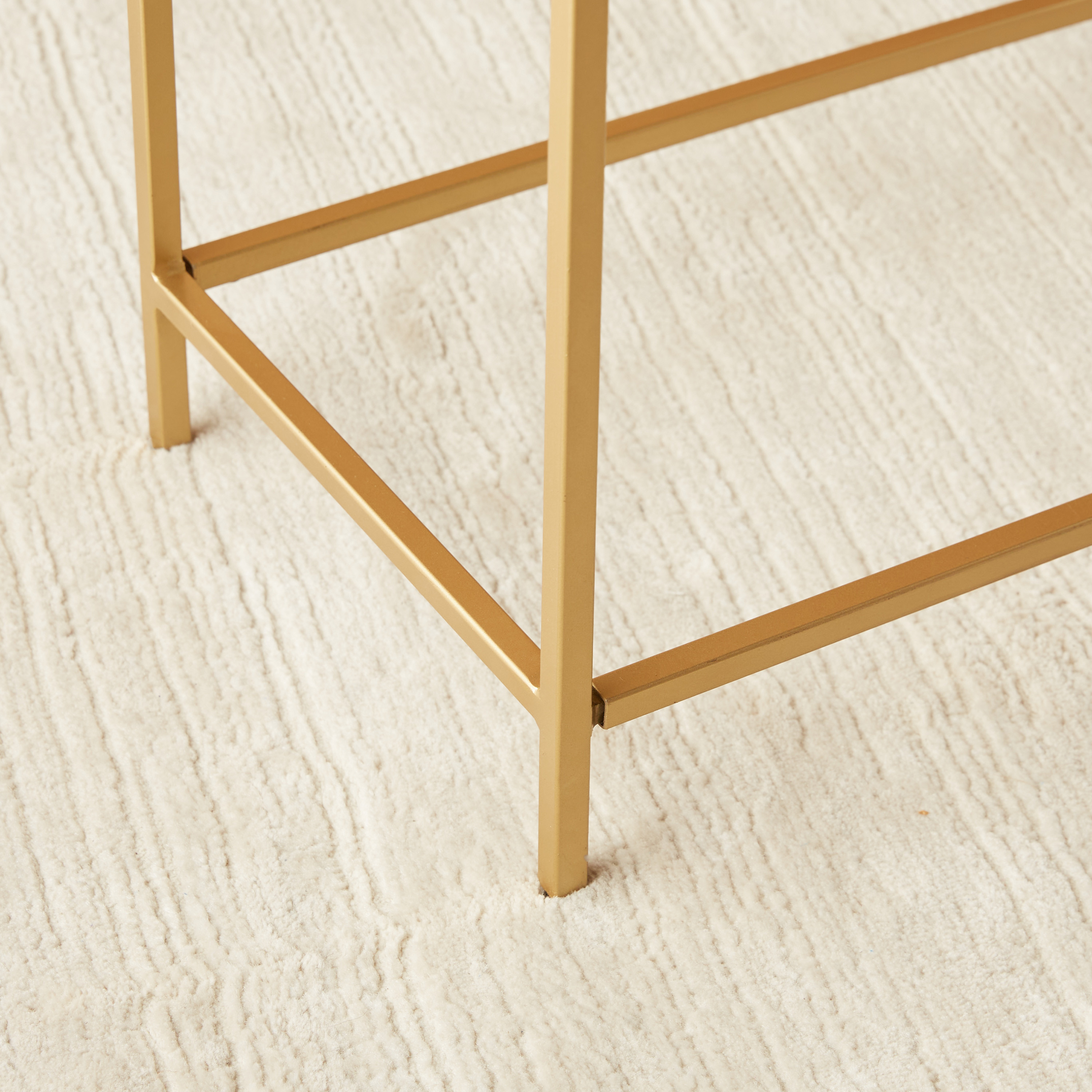 Marble Top Console Table - 98x35x70 cms-furniture-livingroom-consoletablesandmirrors-image-4