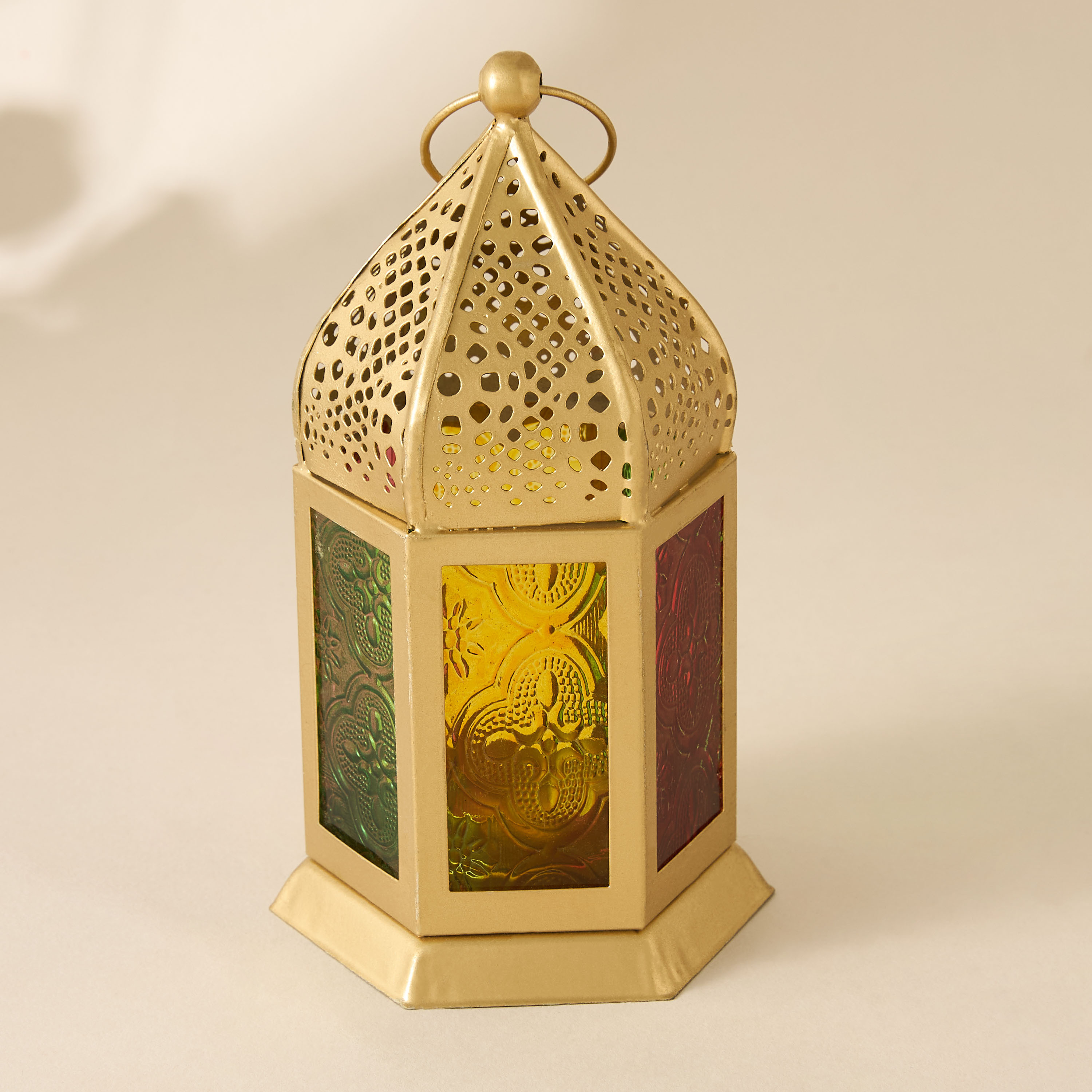 Decorative Iron Lantern - 16 cms-household-decor-candleholdersandlanterns-image-2