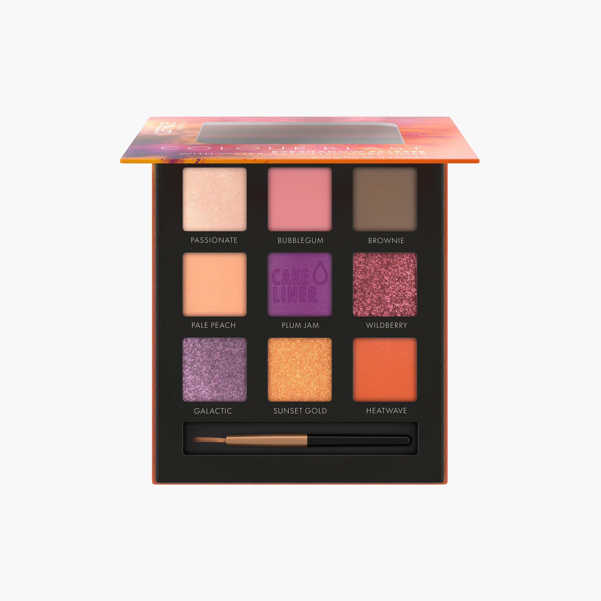 باليت ظلال العيون كلر بلاست من كاتريس - 6.75 جرام-beautyandpersonalcare-makeup-eyes-eyeshadows-image-1