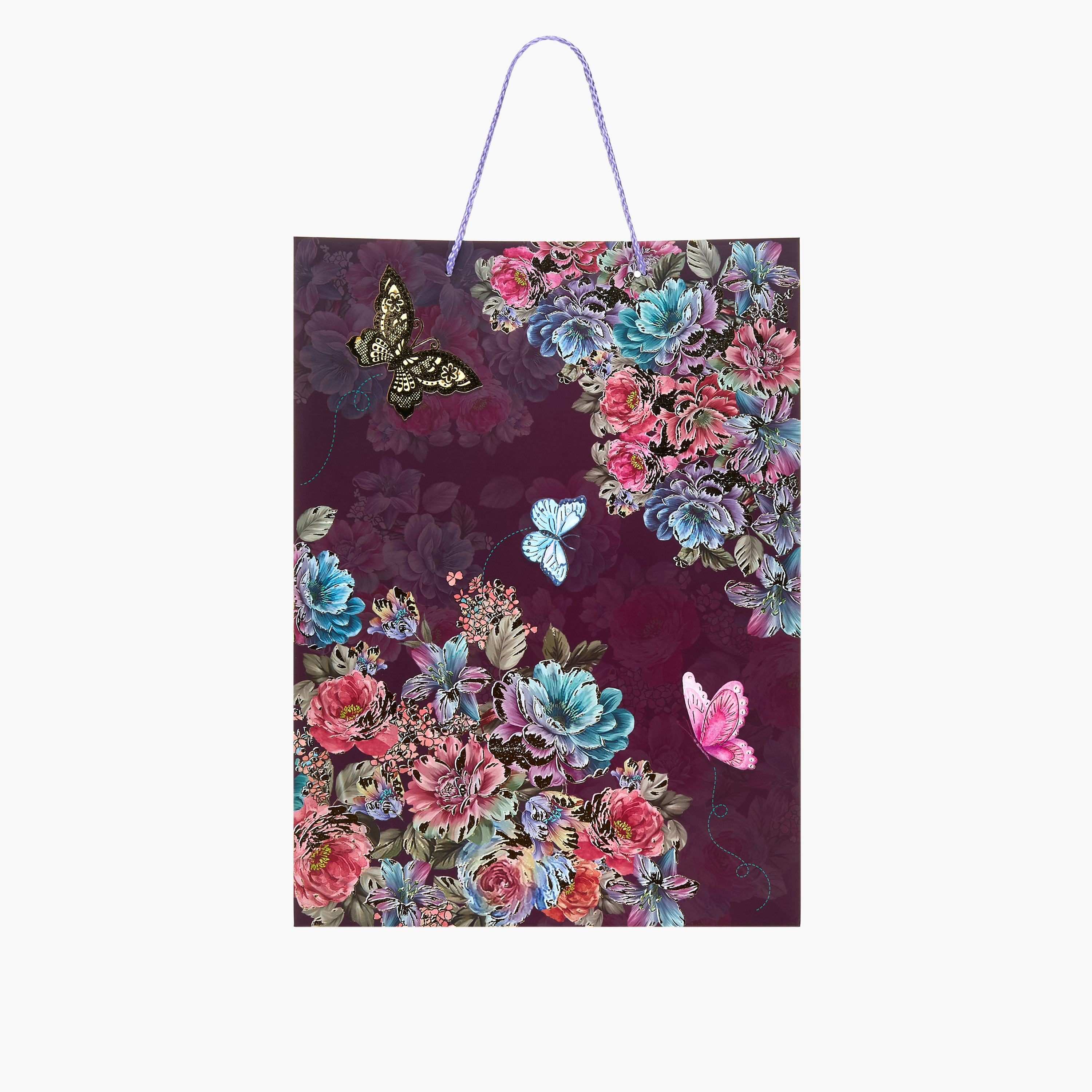 شنطة هدايا بطبعات - 31x42x12 سم-household-giftingaccessories-giftings-image-1
