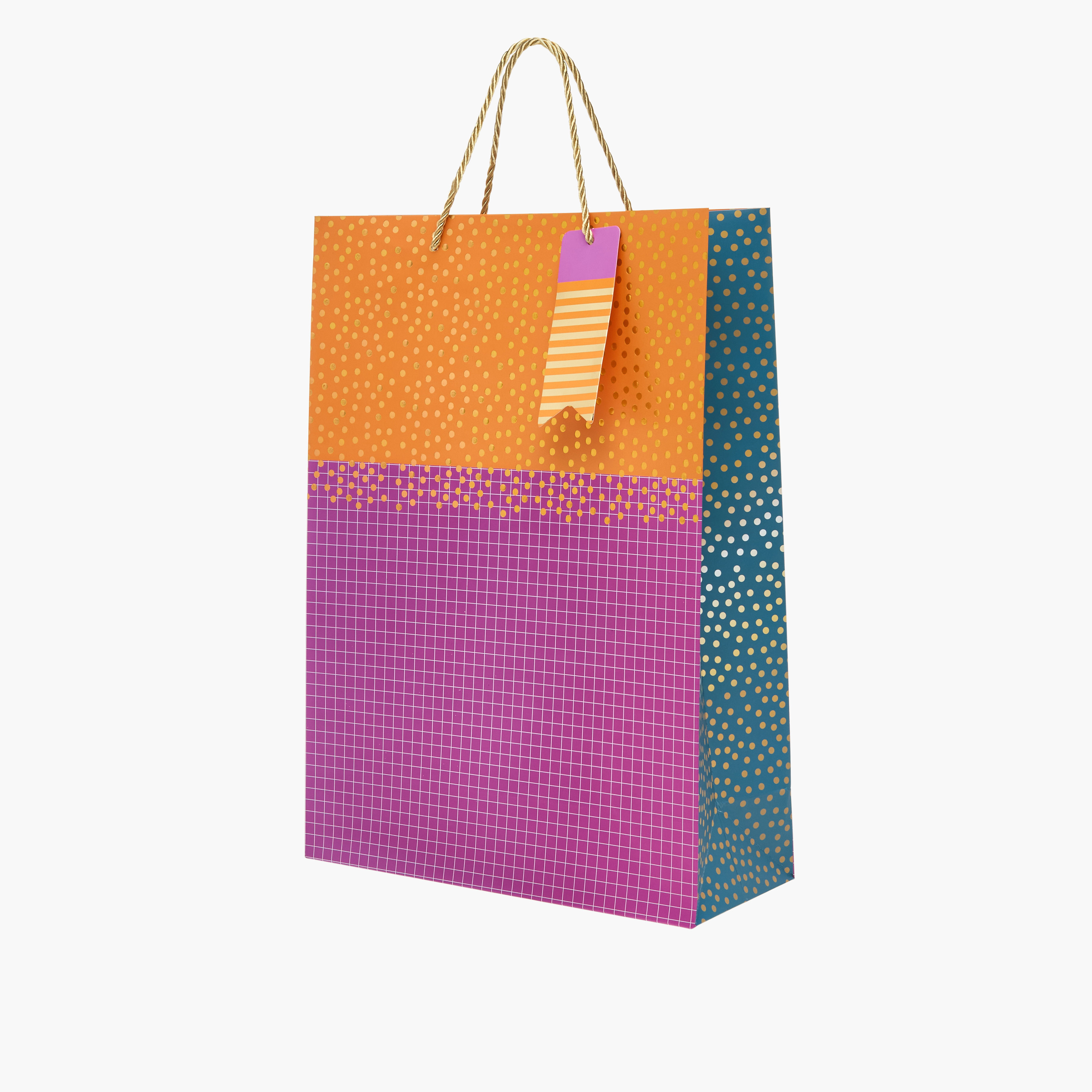 شنطة هدايا بطبعات - 30x42x12 سم-household-giftingaccessories-giftings-image-2