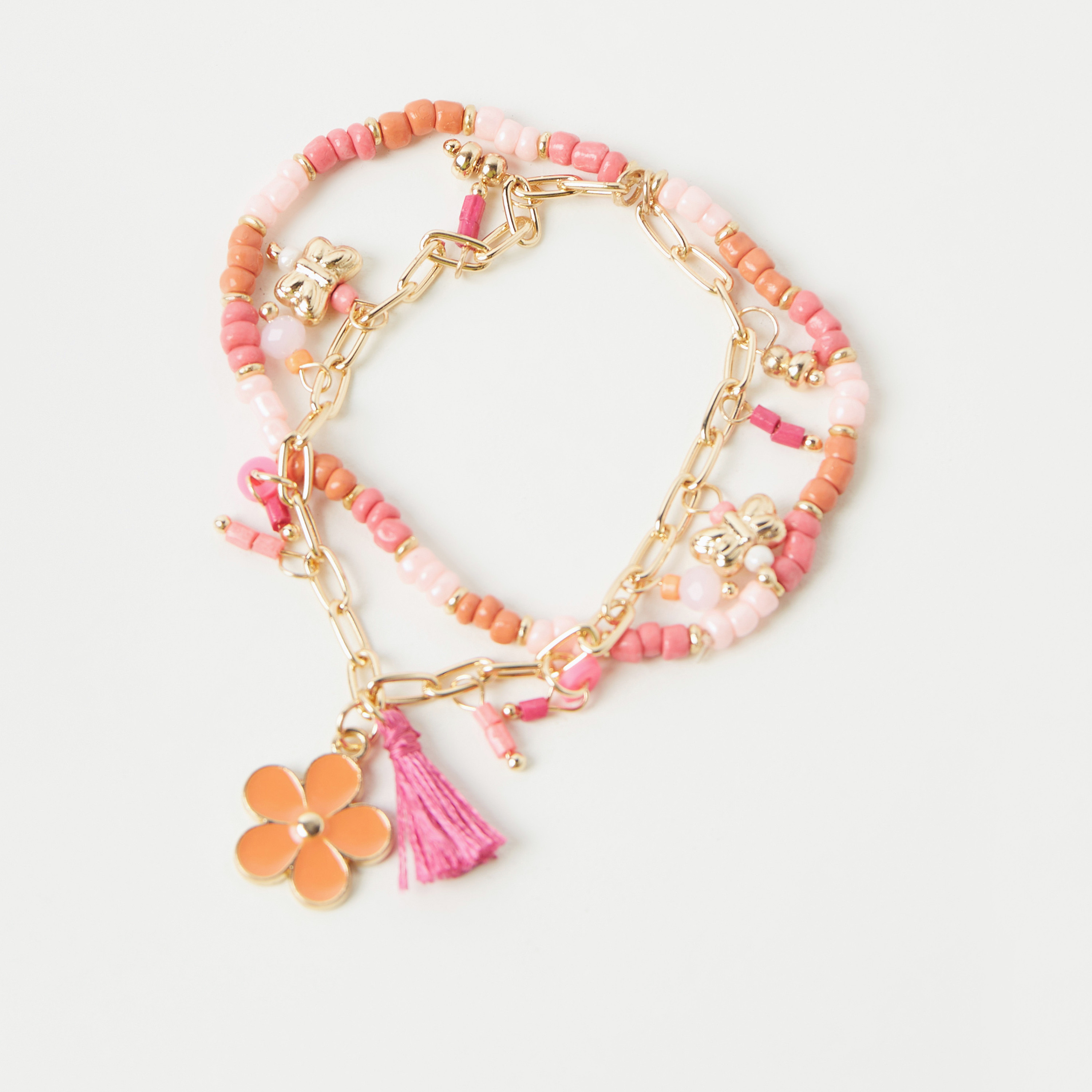 طقم سوار وعقد مزين بالخرز من تشارمز-girls-accessories-jewellery-image-4