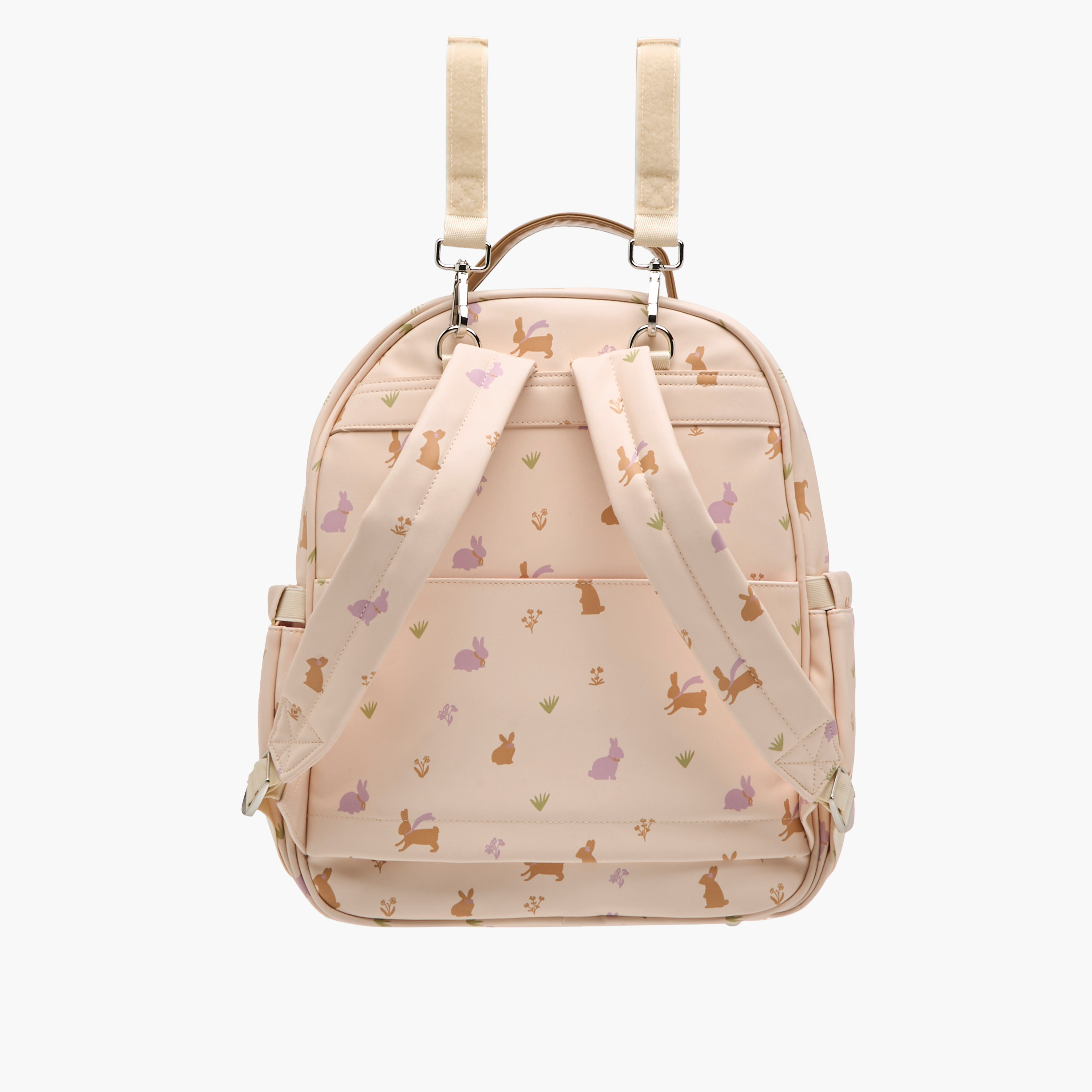 Giggles Printed Diaper Backpack with Adjustable Straps and Zip Closure-baby-diapering-diaperbags-image-5