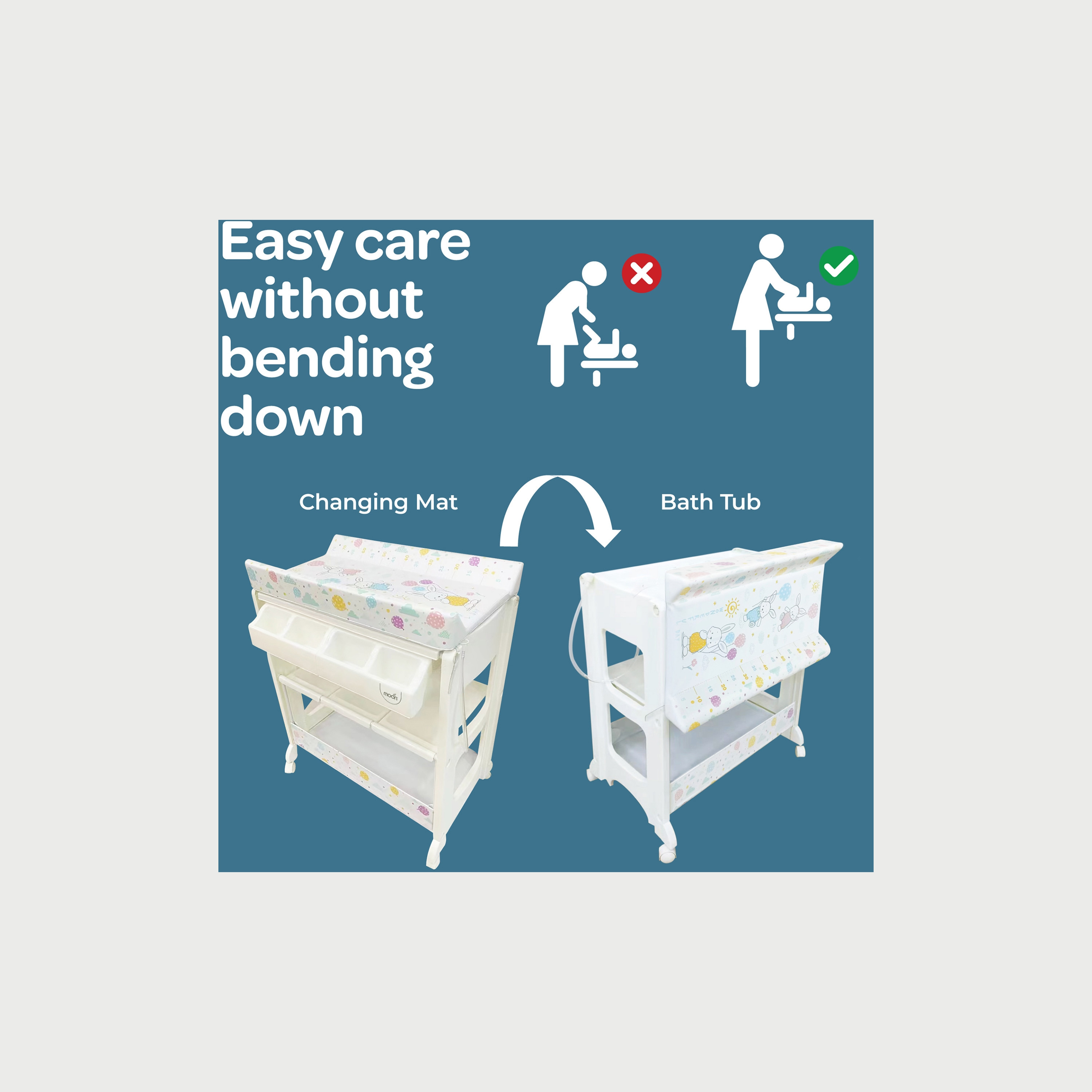 Moon Changing Station, Flying Rabbits-baby-bathandcare-changingtables-image-3