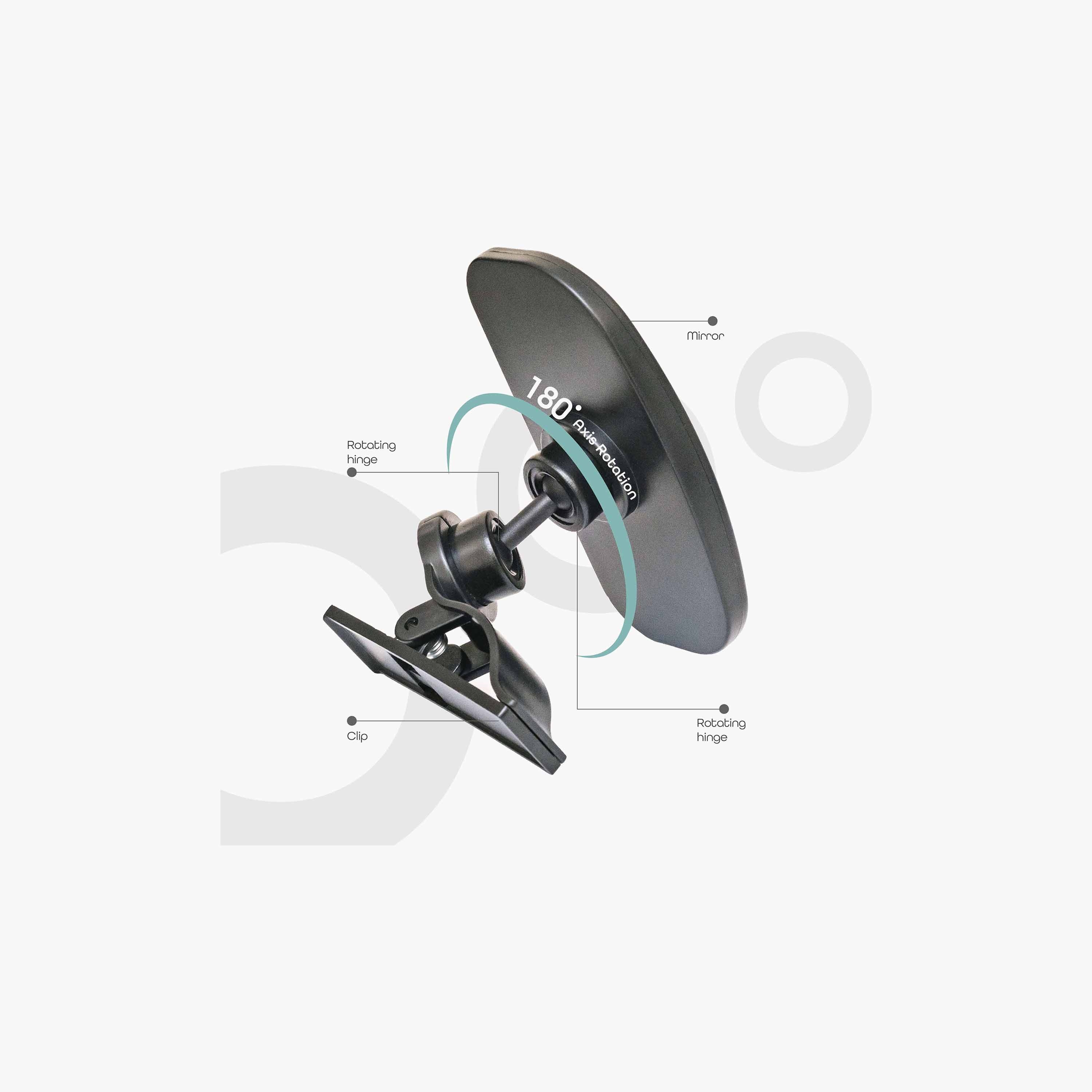 Moon Deluxe Back Seat Baby Safety Mirror-baby-healthandsafety-babyproofing-image-2