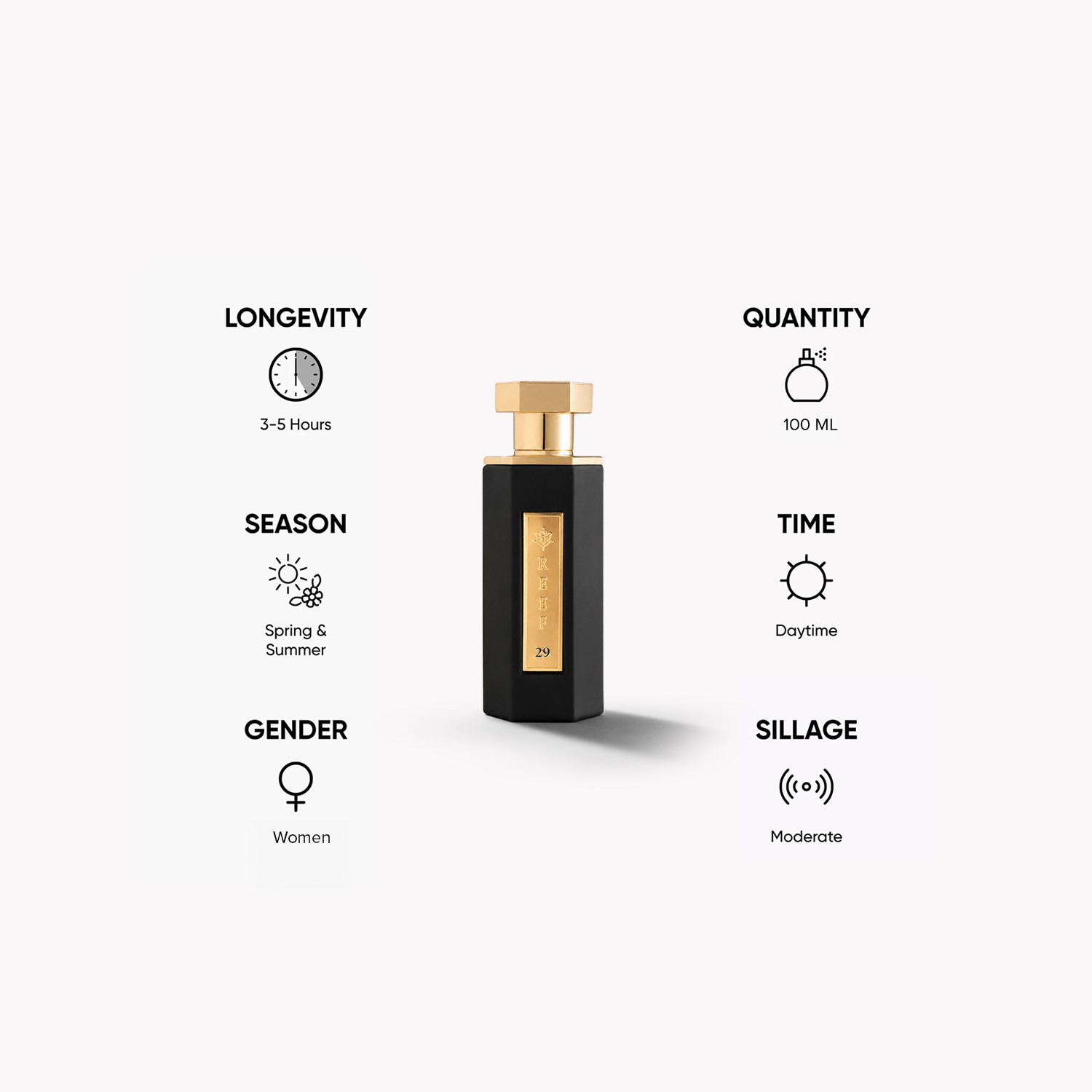 عطر أو دي بارفان ريف 29 للنساء من ريف بيرفيومز - 100 مل-beautyandpersonalcare-fragrance-women-image-5