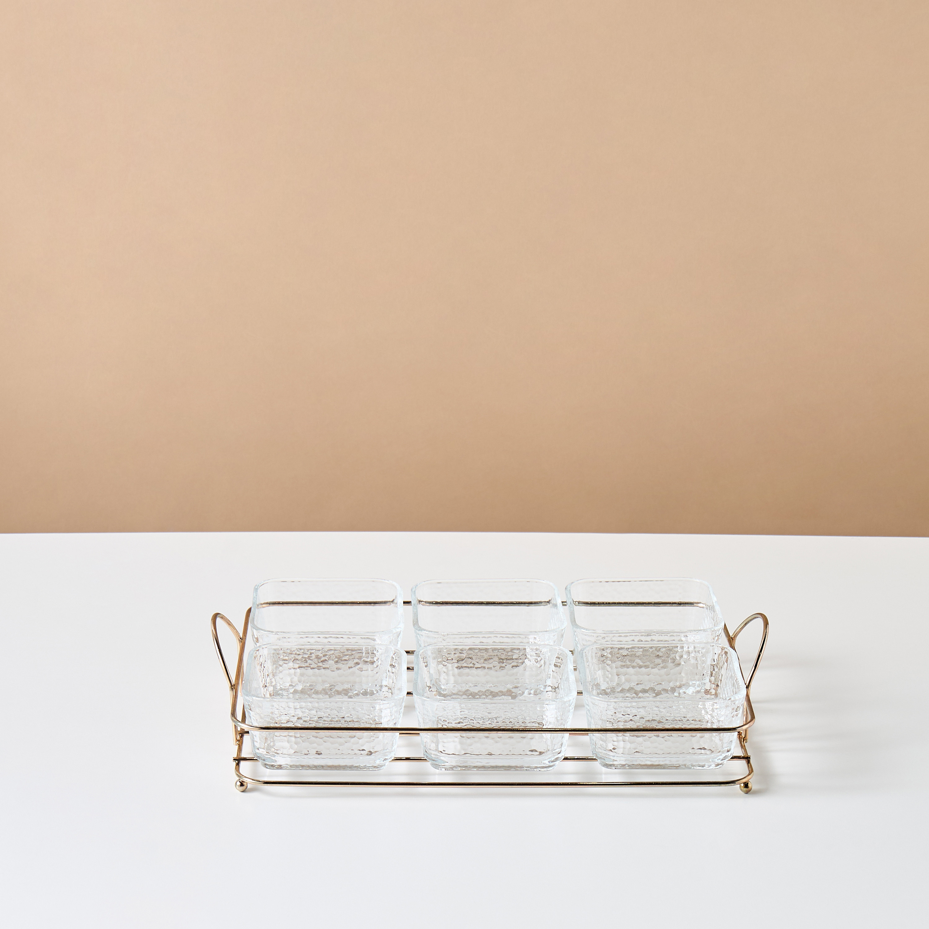 طقم أوعية زجاجية مع حامل 7 قطع-household-dining-dinnerware-bowls-image-3