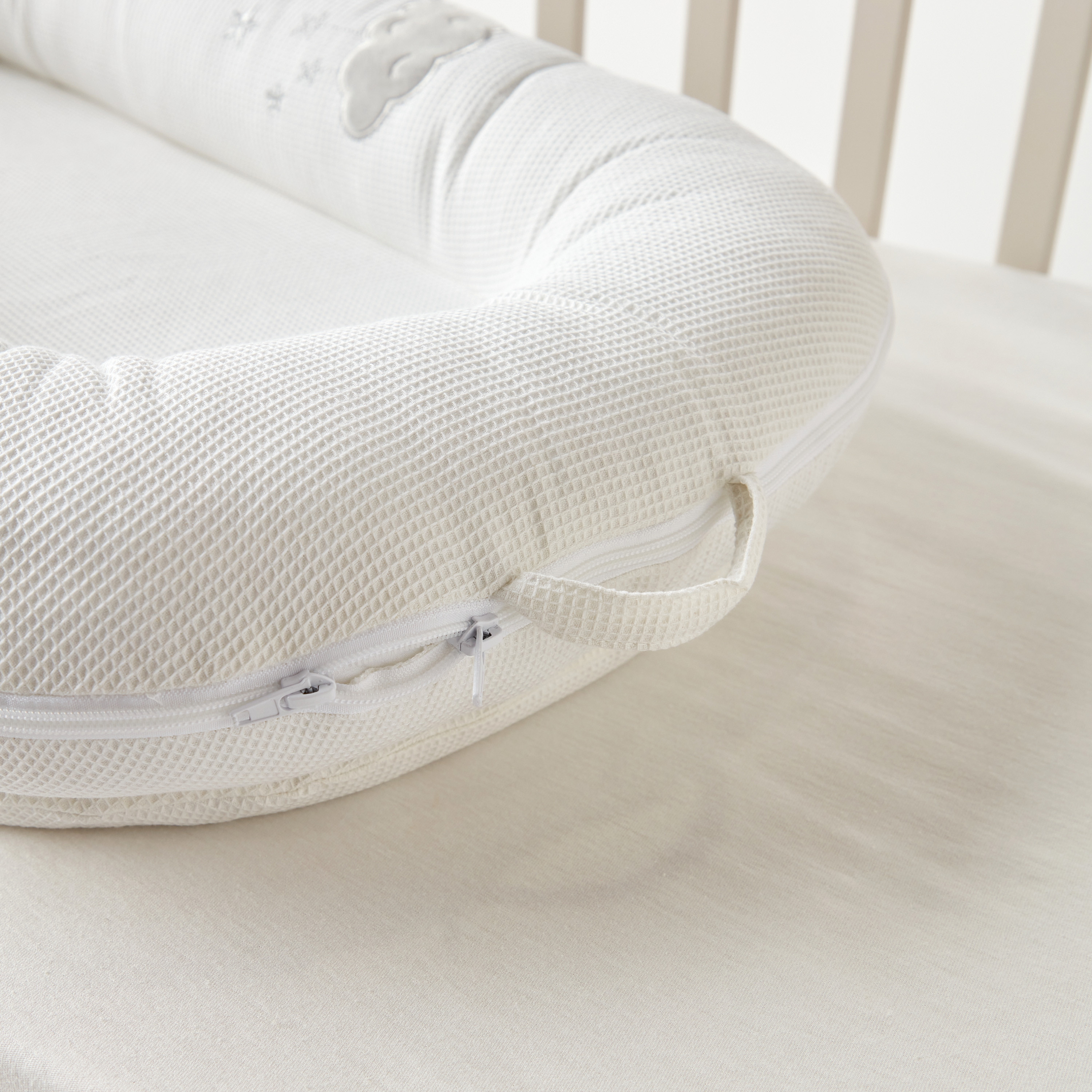 Giggles Bed in Bed with Mosquito Net-baby-nursery-furniture-cribsandbeds-cribaccessories-image-4