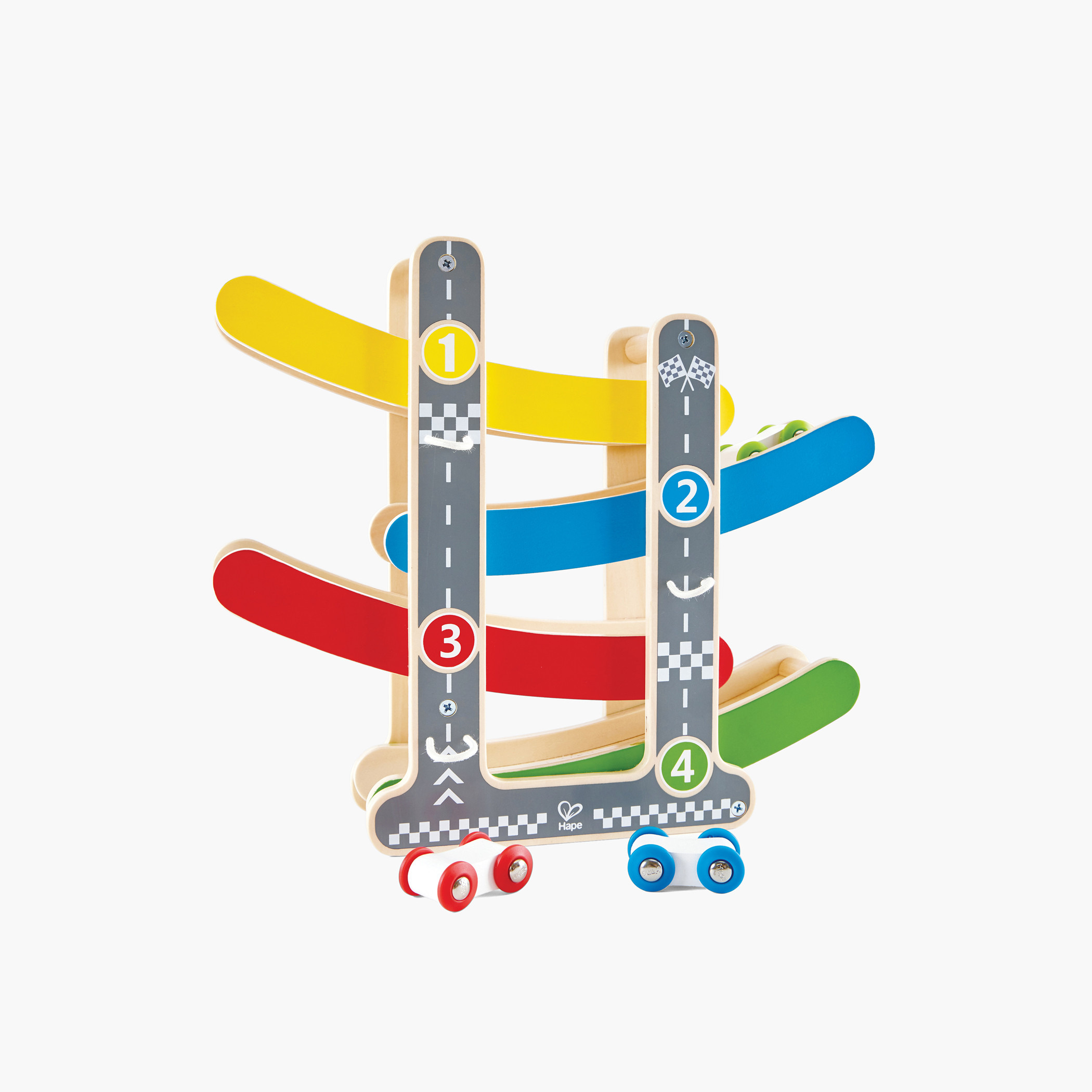 Hape Fast Flip Wooden Racetrack Playset-toys-playvehicles-vehicleplaysets-image-1