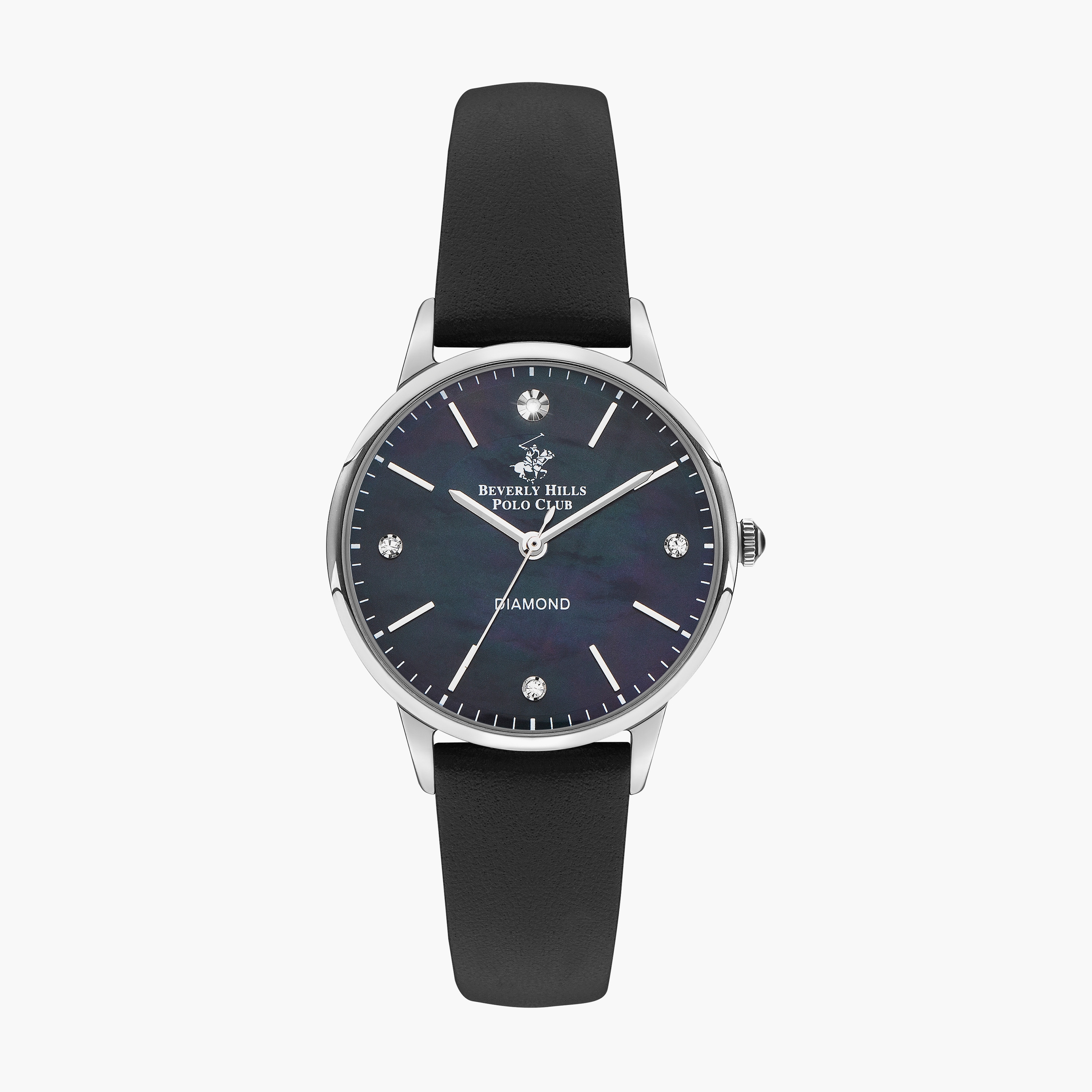 BP3392C.351 | ساعة أنالوج من بيفرلي هيلز بولو كلوب بعقارب وسوار جلدي اسود-women-watchesandjewellery-watches-image-1