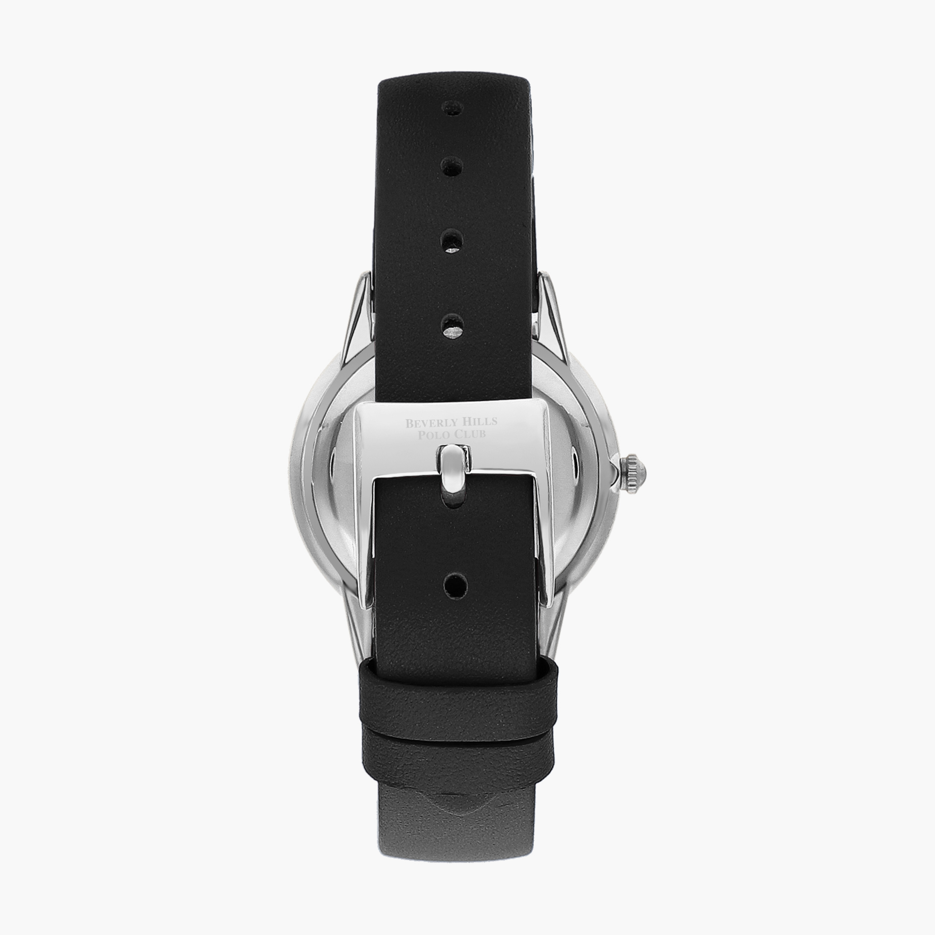 BP3392C.351 | ساعة أنالوج من بيفرلي هيلز بولو كلوب بعقارب وسوار جلدي اسود-women-watchesandjewellery-watches-image-3