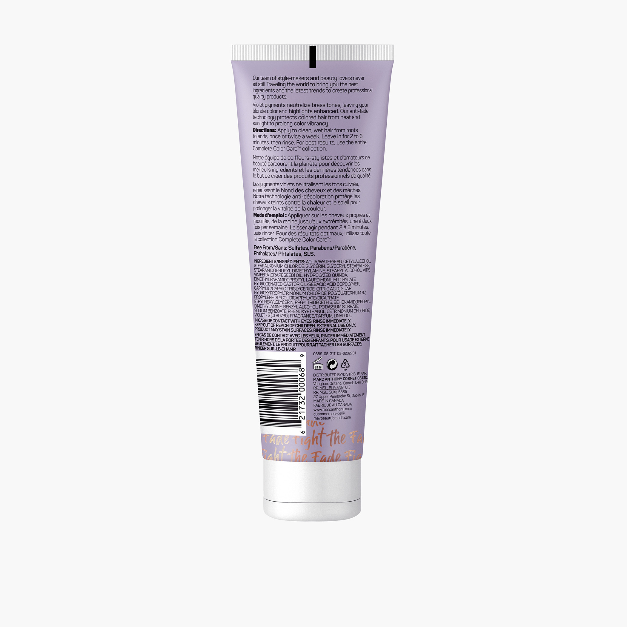 بلسم العناية الكاملة بالألوان من مارك أنتوني - 236 مل-beautyandpersonalcare-hair-haircare-conditioners-image-2