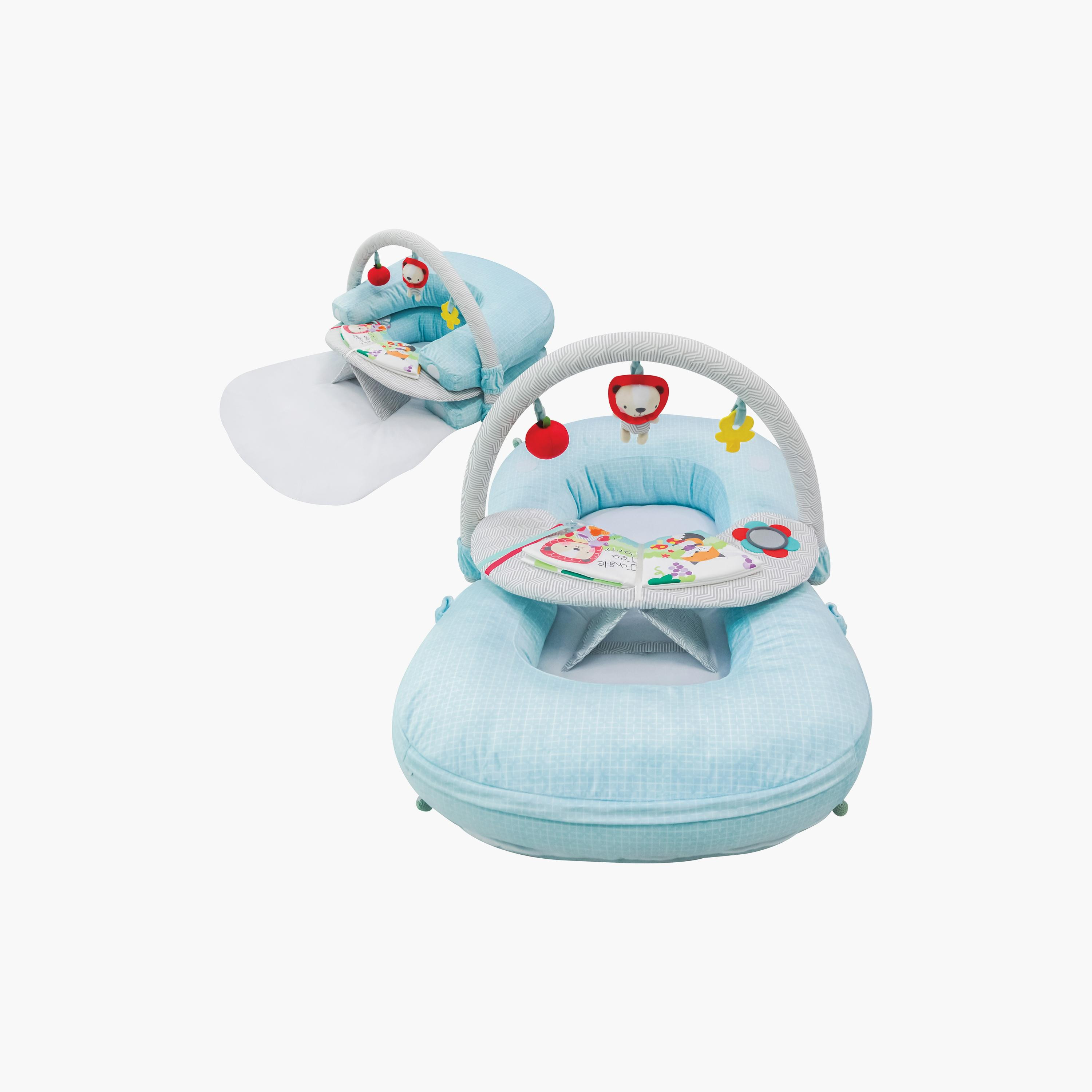 سجادة للأنشطة مع ناموسية من موون-baby-infantactivity-playpensandplaymats-image-1