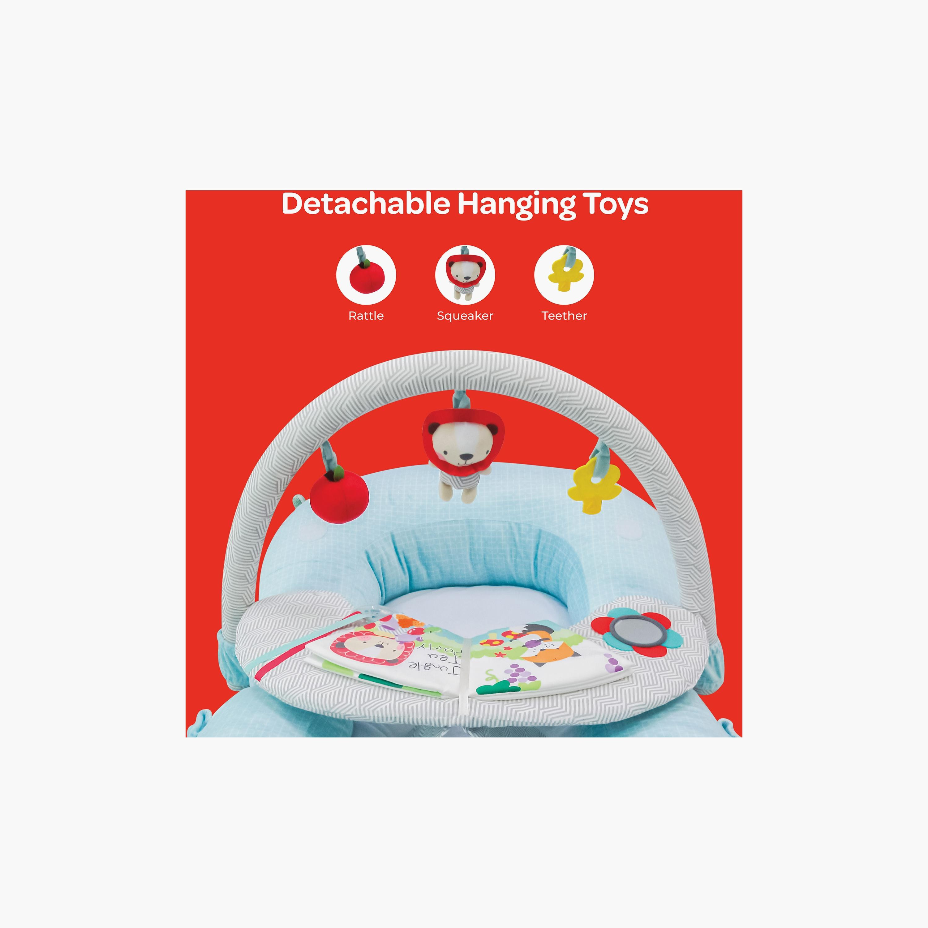 سجادة للأنشطة مع ناموسية من موون-baby-infantactivity-playpensandplaymats-image-4