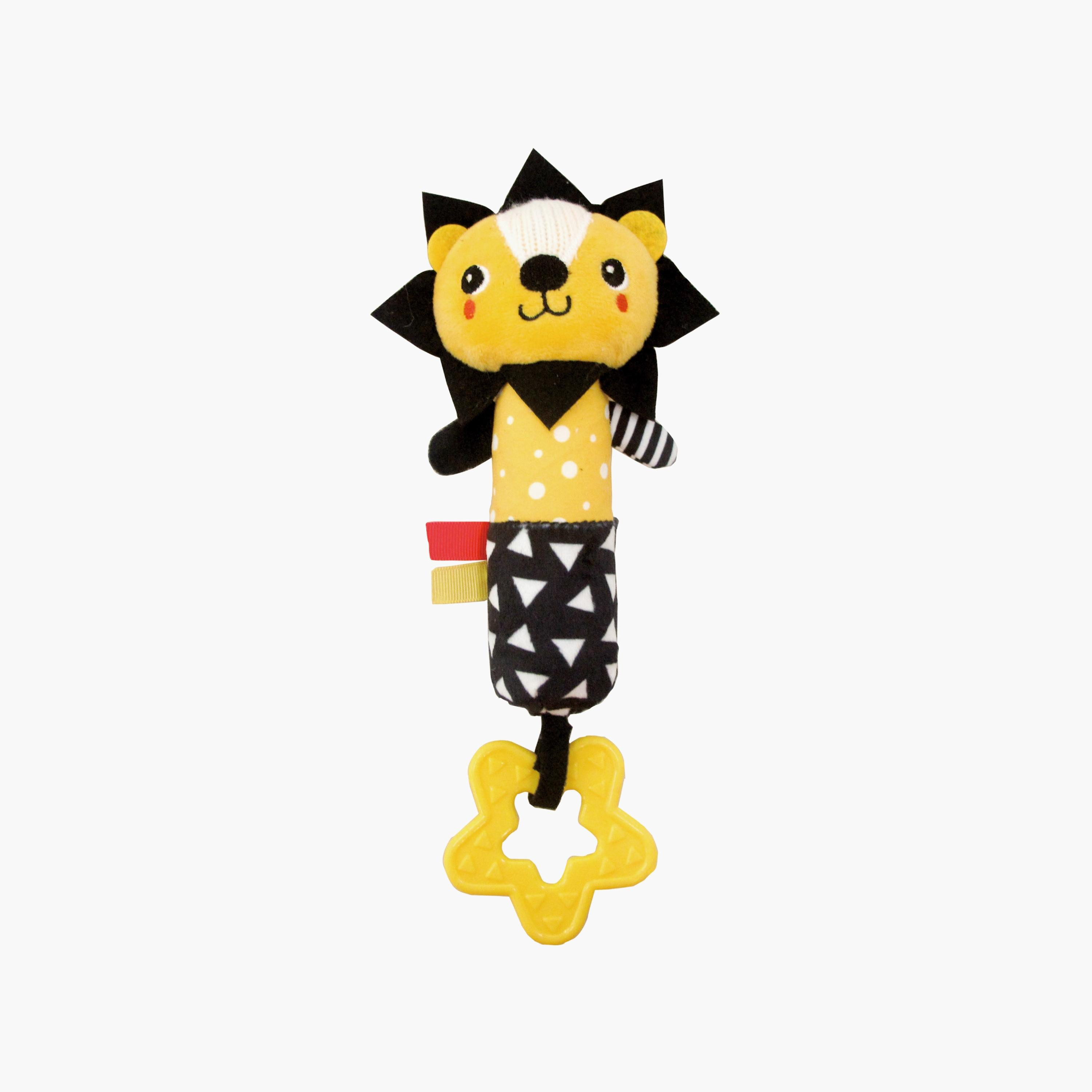 Moon Soft Rattle Plush Toy, Lion-toys-babyandtoddlertoys-rattlesandteethers-image-1