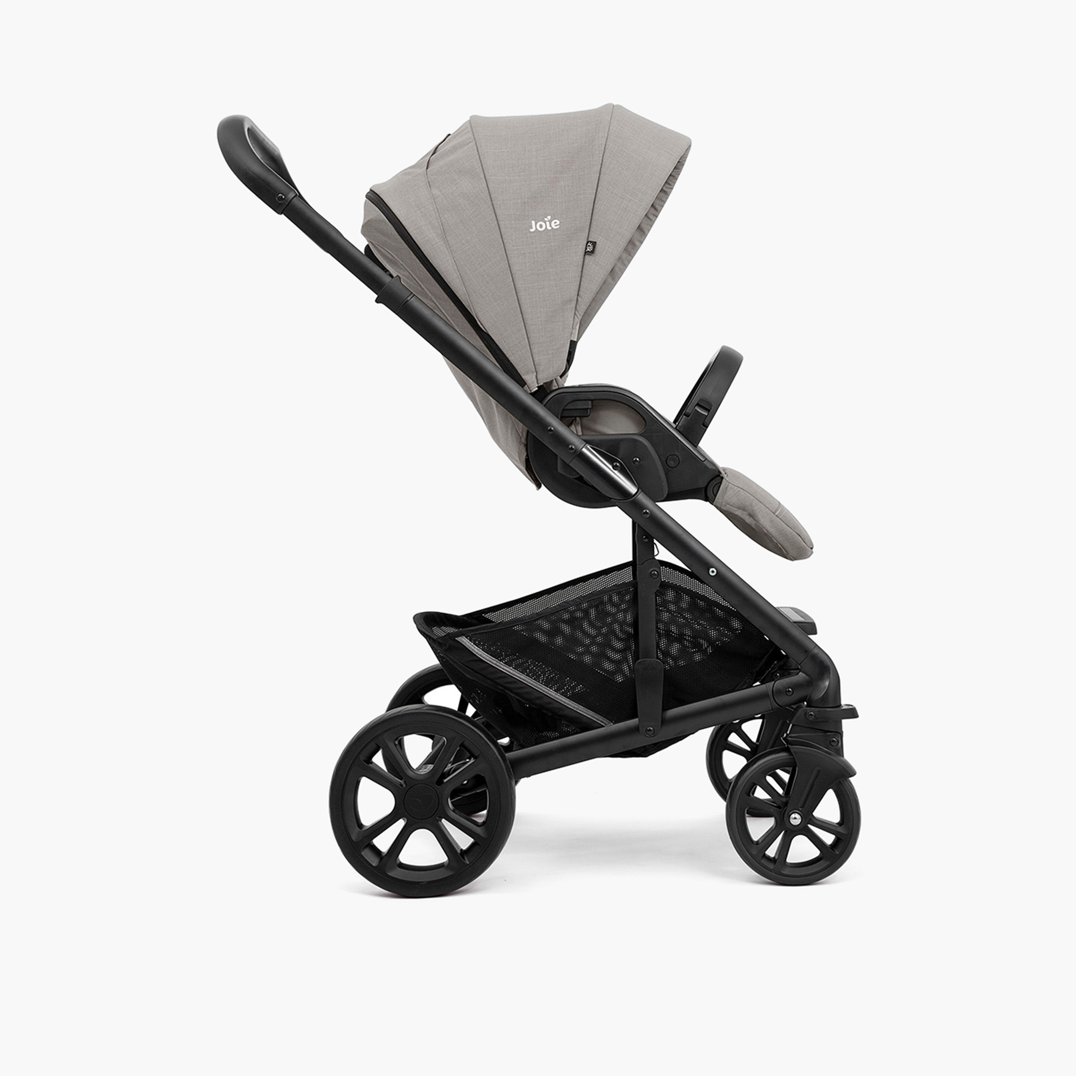 Joie Stroller with Rain Canopy and Adapter - Pebble-baby-gear-strollersandprams-strollers-image-4