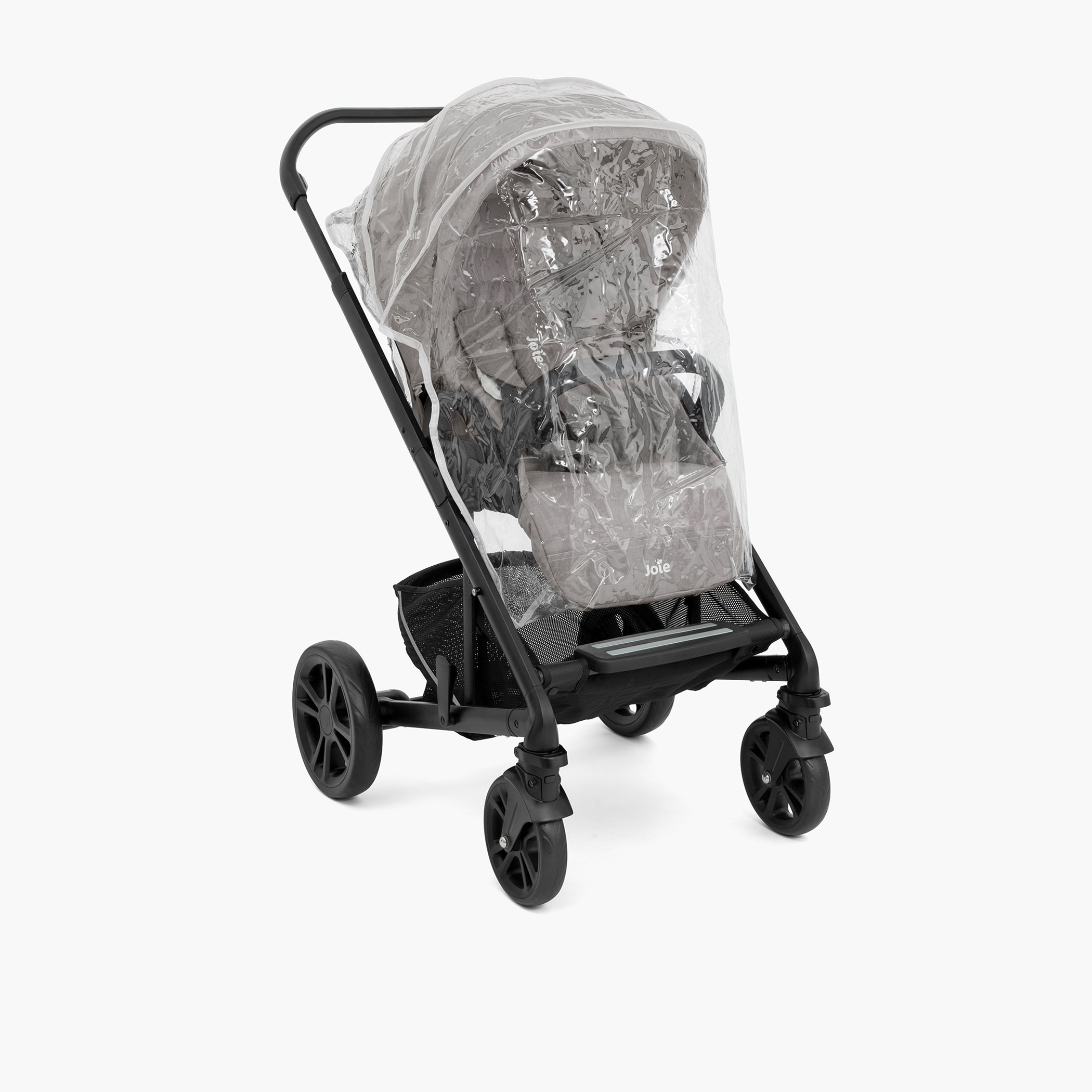 Joie Stroller with Rain Canopy and Adapter - Pebble-baby-gear-strollersandprams-strollers-image-7