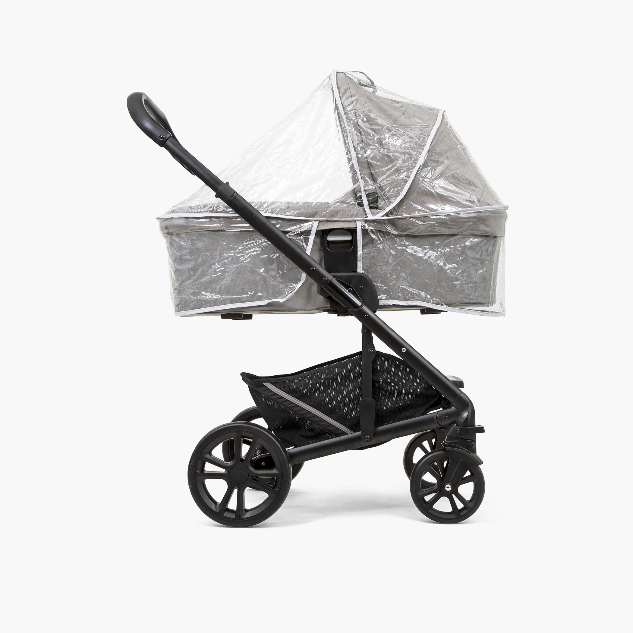 Joie V3 Carry Cot with Rain Canopy - Shale-baby-gear-carrycots-image-3