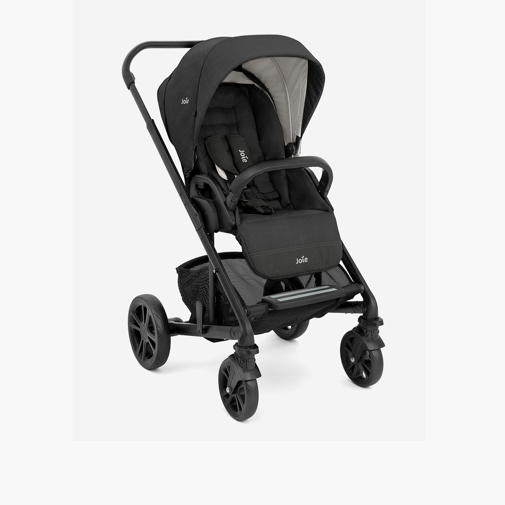 Joie Stroller with Rain Canopy and Adapter - Pebble-baby-gear-strollersandprams-strollers-image-3