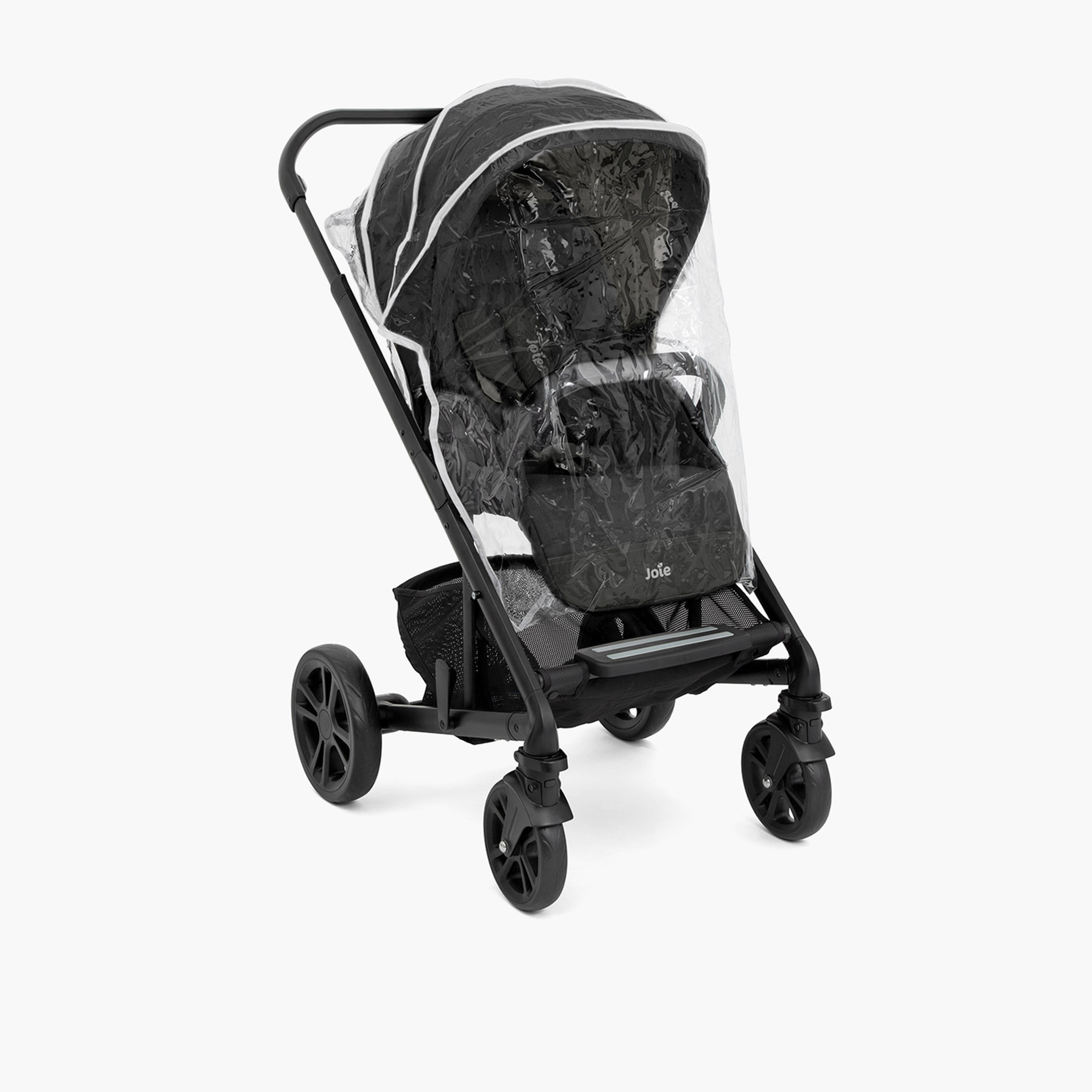 Joie Stroller with Rain Canopy and Adapter - Pebble-baby-gear-strollersandprams-strollers-image-4