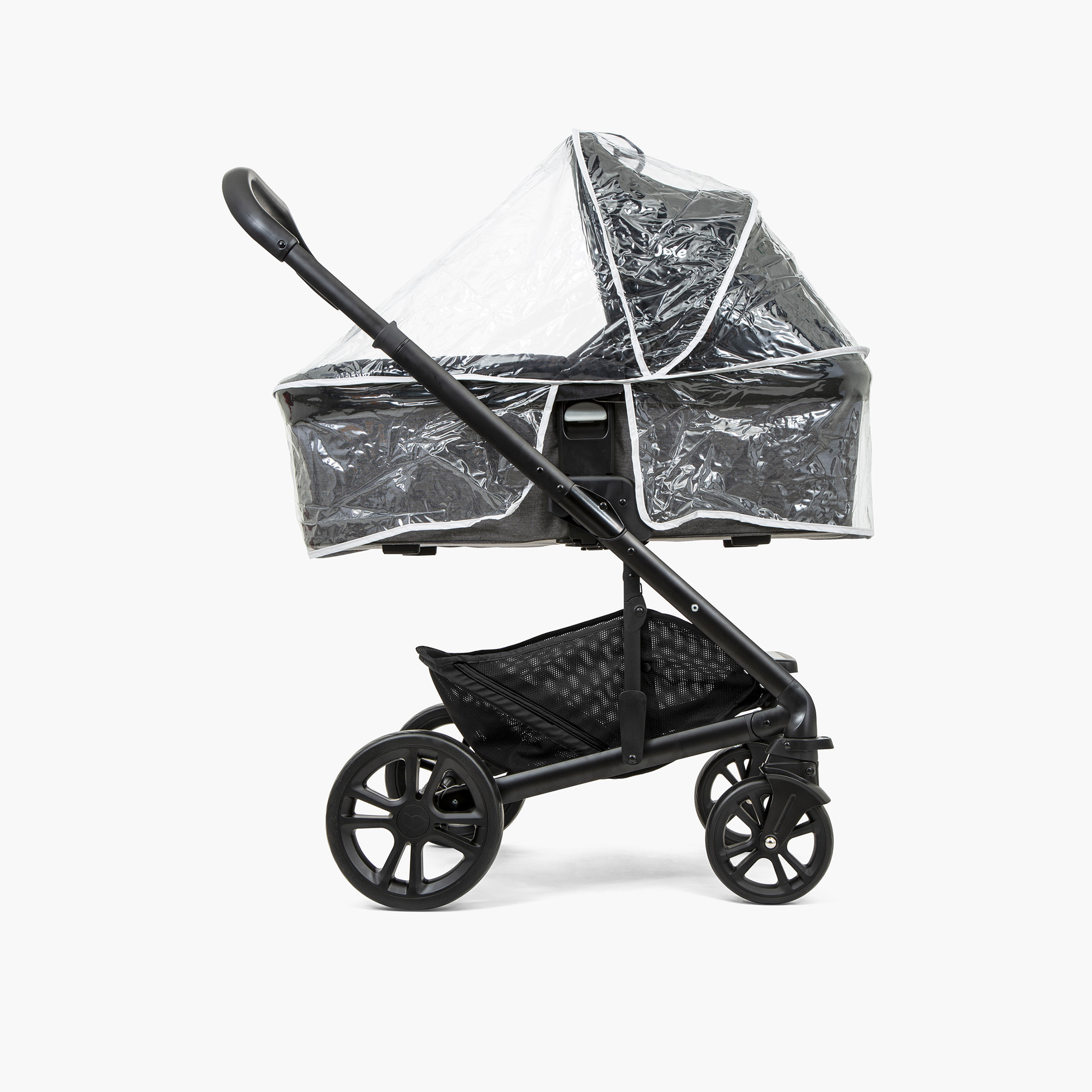 Joie V3 Carry Cot with Rain Canopy - Shale-baby-gear-carrycots-image-3