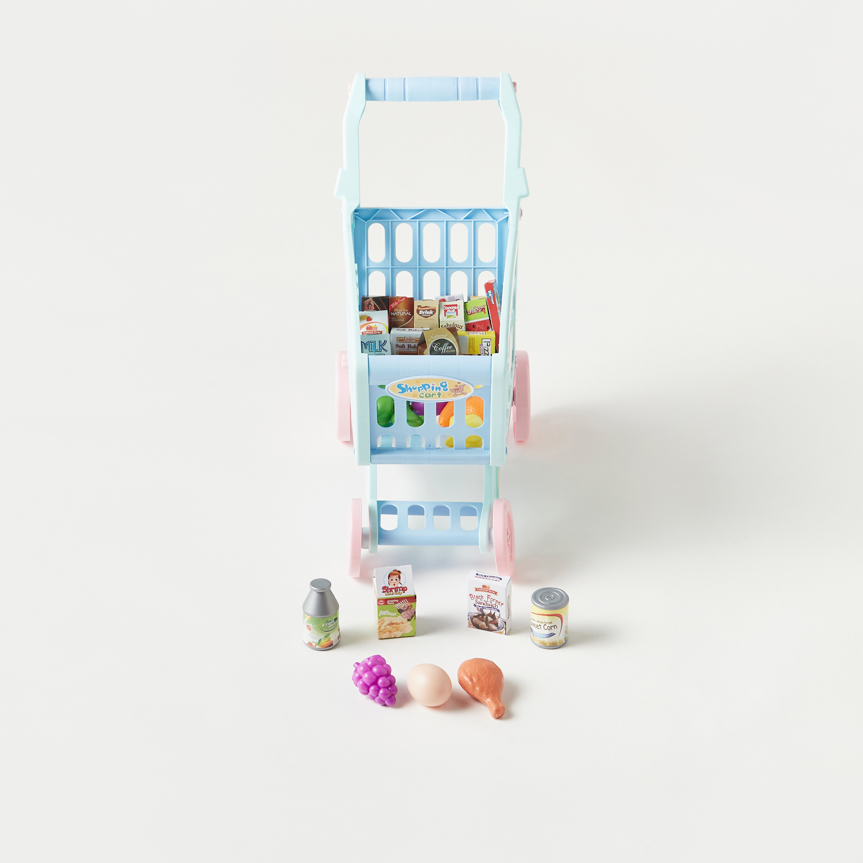 مجموعة ألعاب عربة تسوق السوبر ماركت 43 قطعة-toys-roleplay-supermarketandshoppingsets-image-1