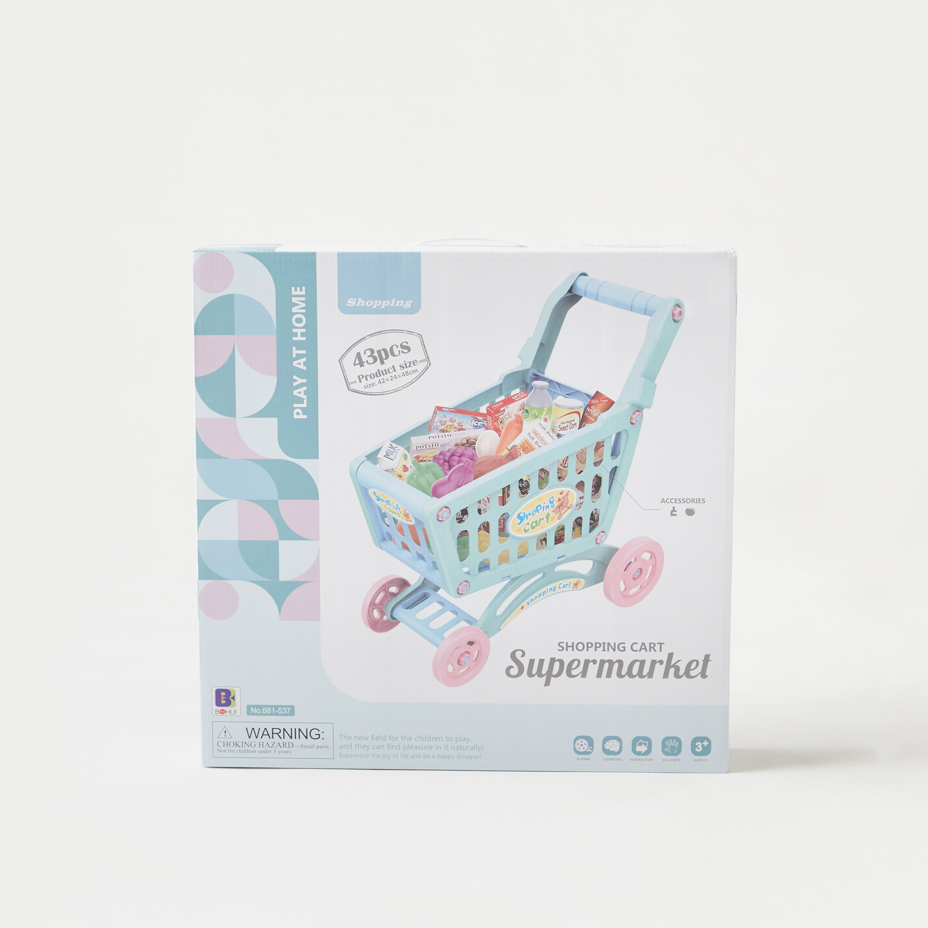مجموعة ألعاب عربة تسوق السوبر ماركت 43 قطعة-toys-roleplay-supermarketandshoppingsets-image-10